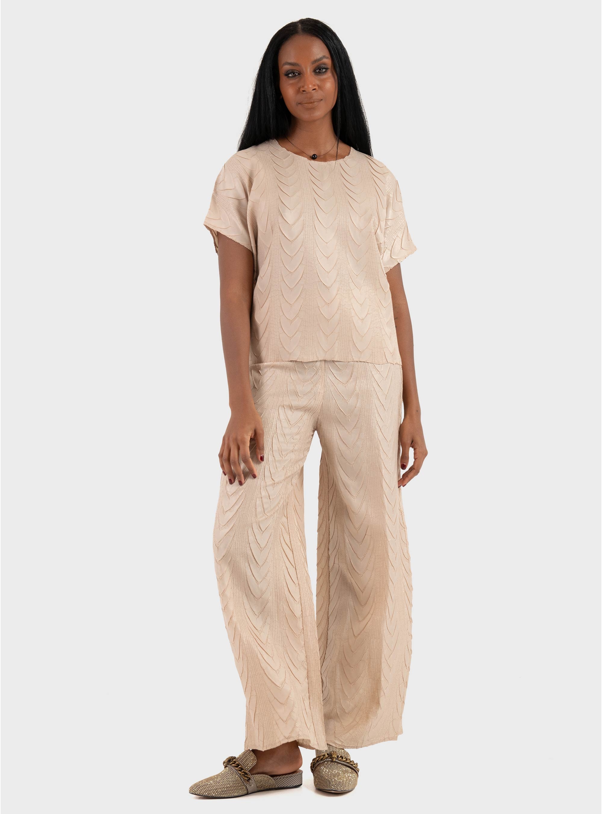 Mei Mei J Pants - Beige
