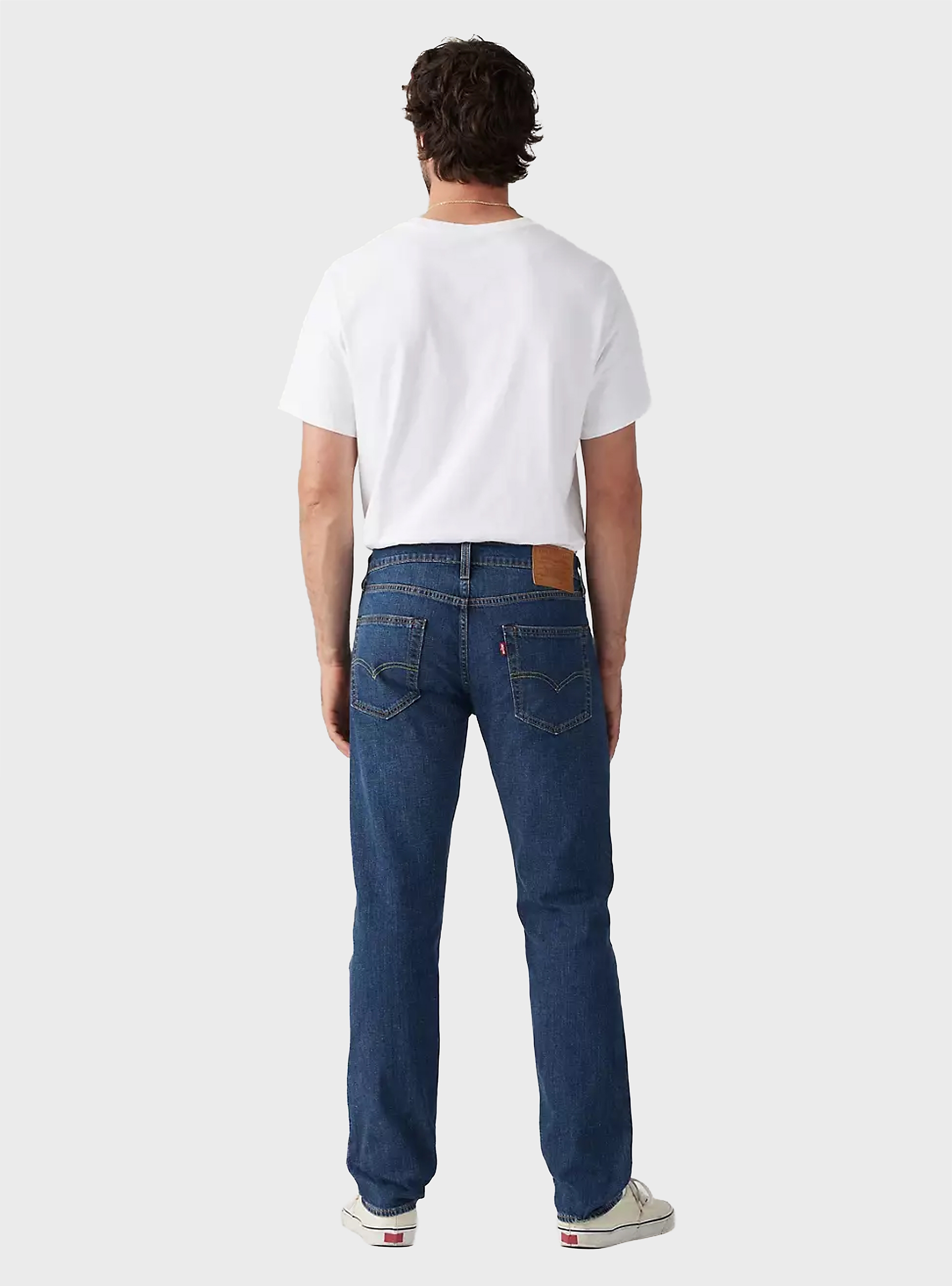 Levi's 502™ Taper Lightweight Linen Denim Jeans - Dark Aged Denim