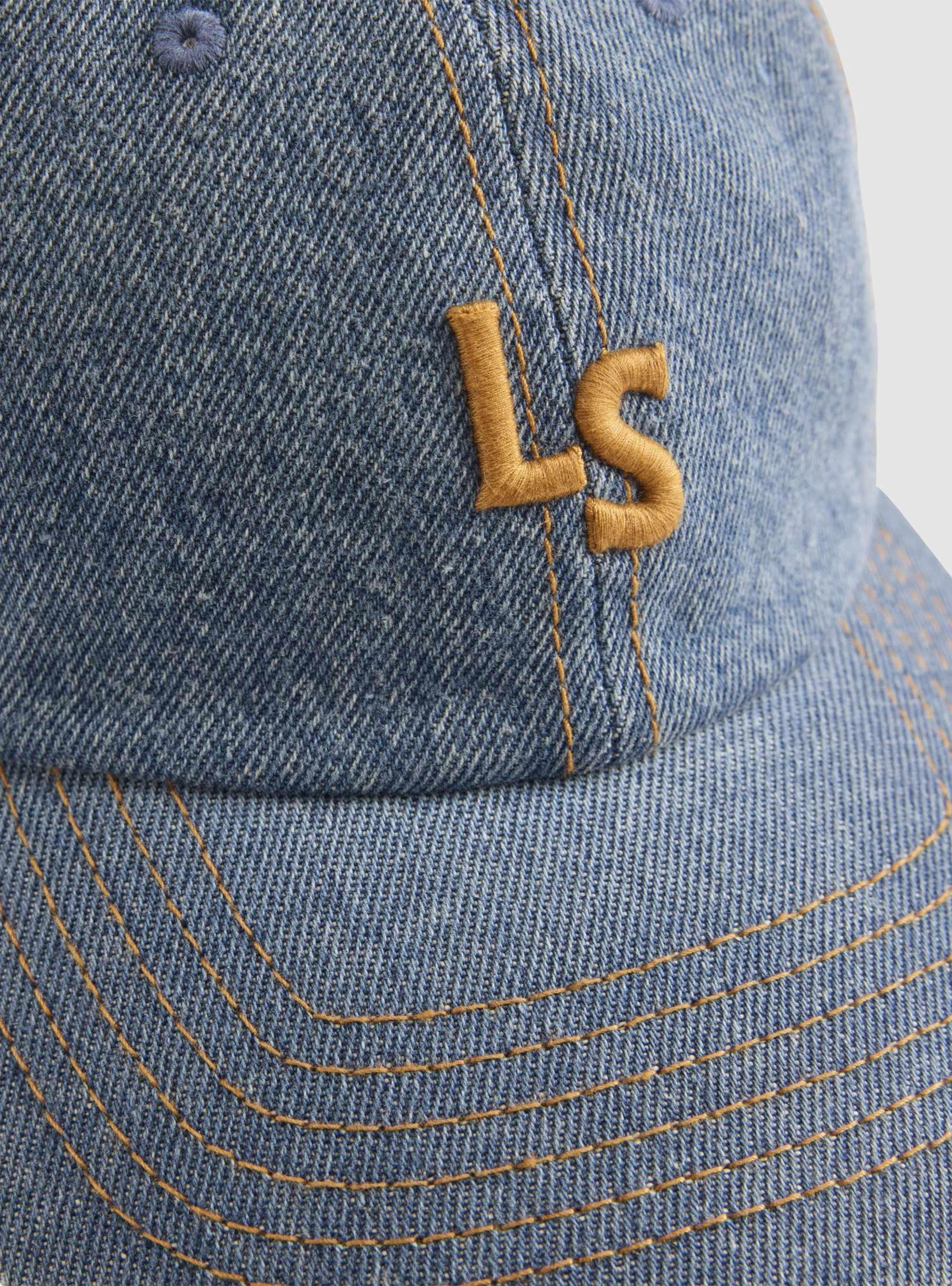 Levi's Monogram Cap - Medium Aged Denim