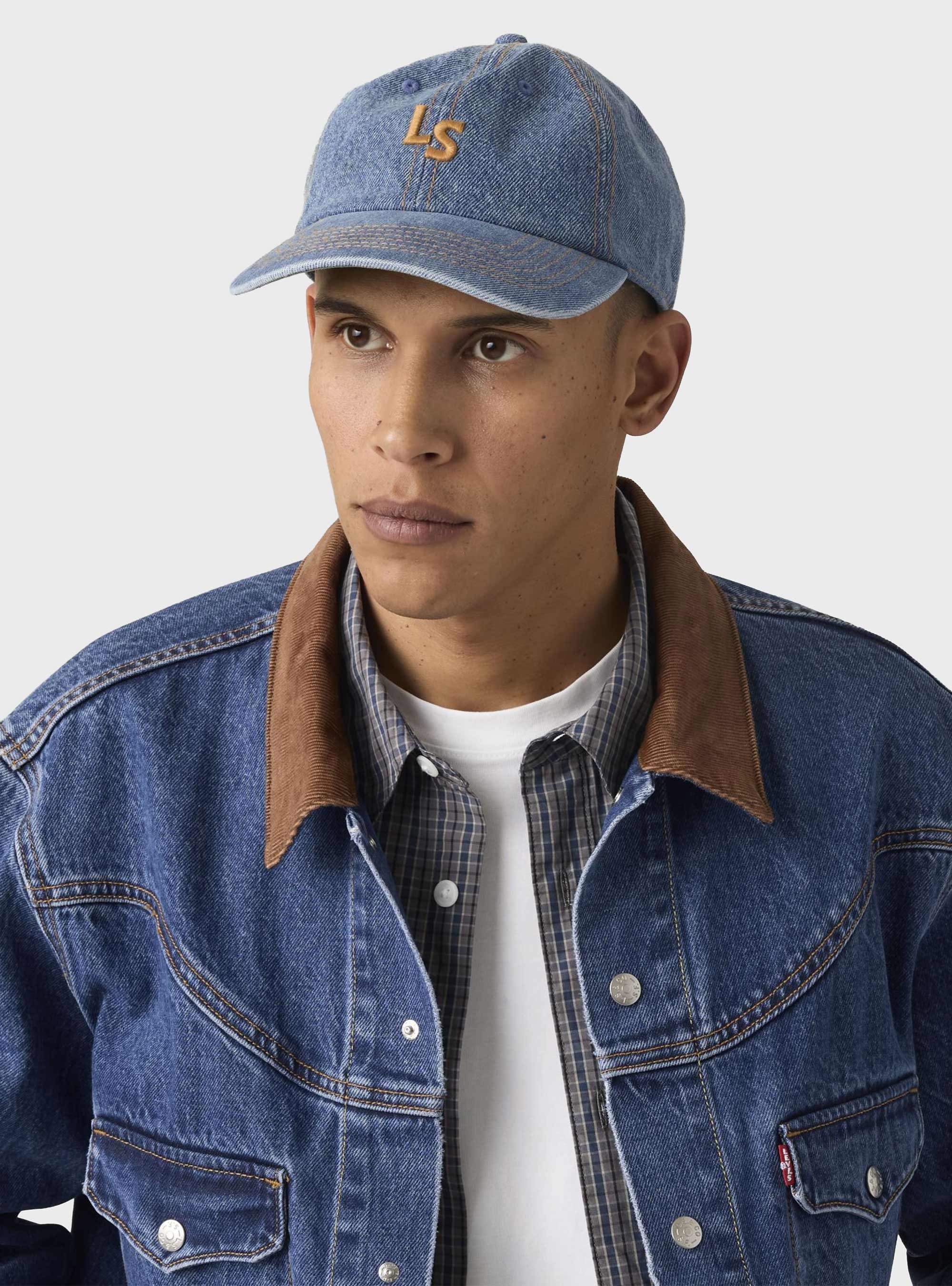 Levi's Monogram Cap - Medium Aged Denim