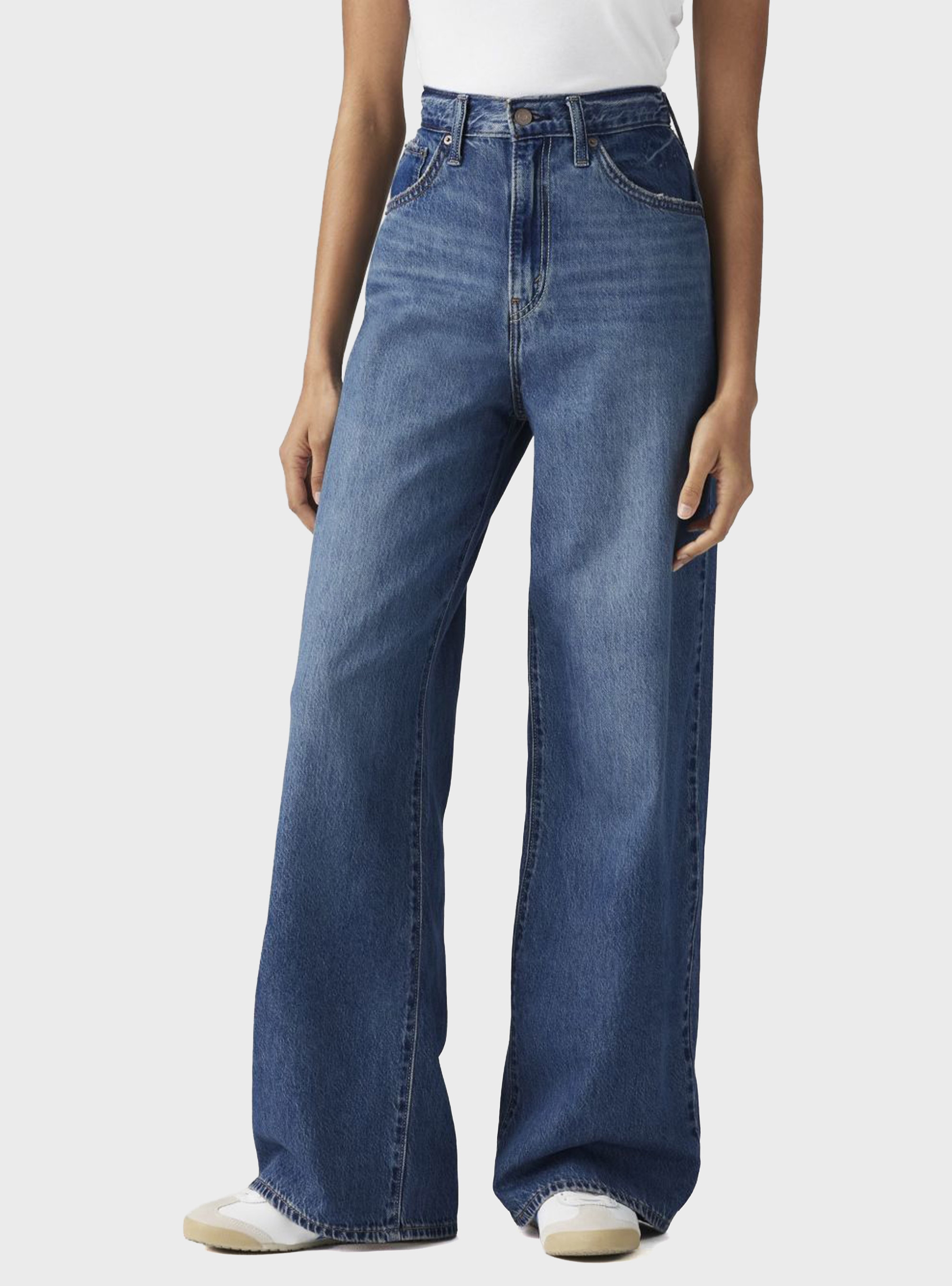 Levi's Cinch Baggy Lightweight Jeans - Dark Aged Denim