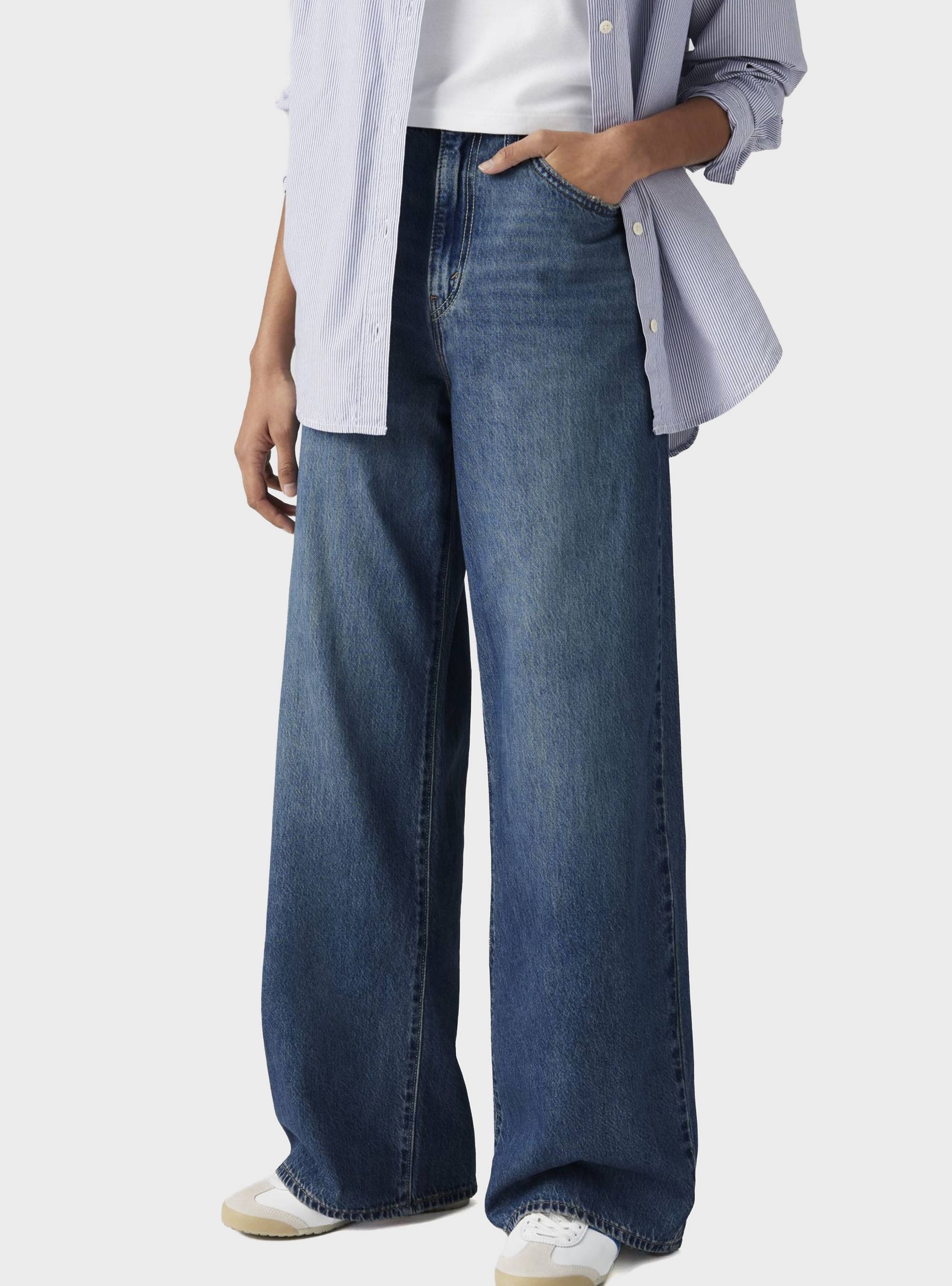 Levi's Cinch Baggy Lightweight Jeans - Dark Aged Denim