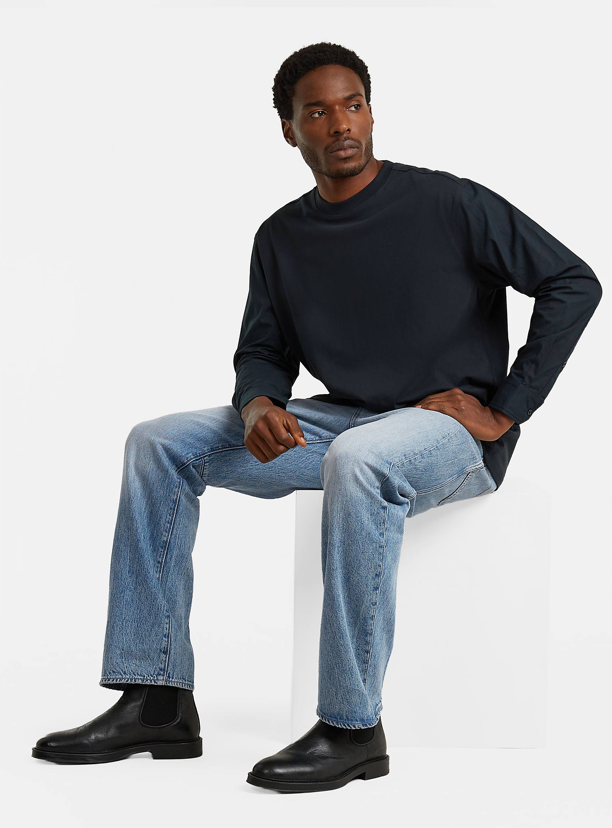 G-Star Contor 3D Regular Jeans - Medium Aged Denim