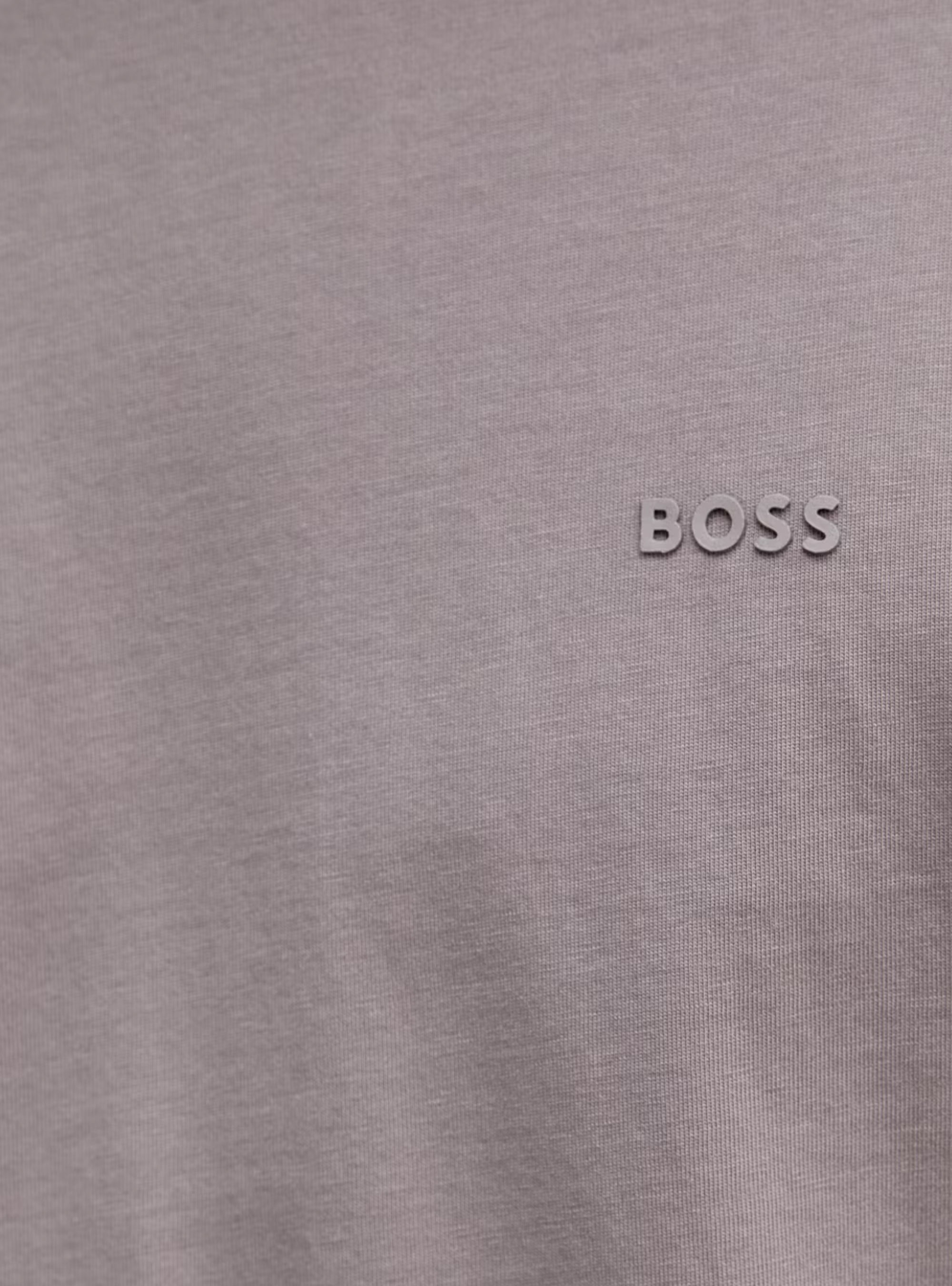 BOSS Cotton-Jersey T-Shirt With Logo Detail  Thompson 01 - Purple