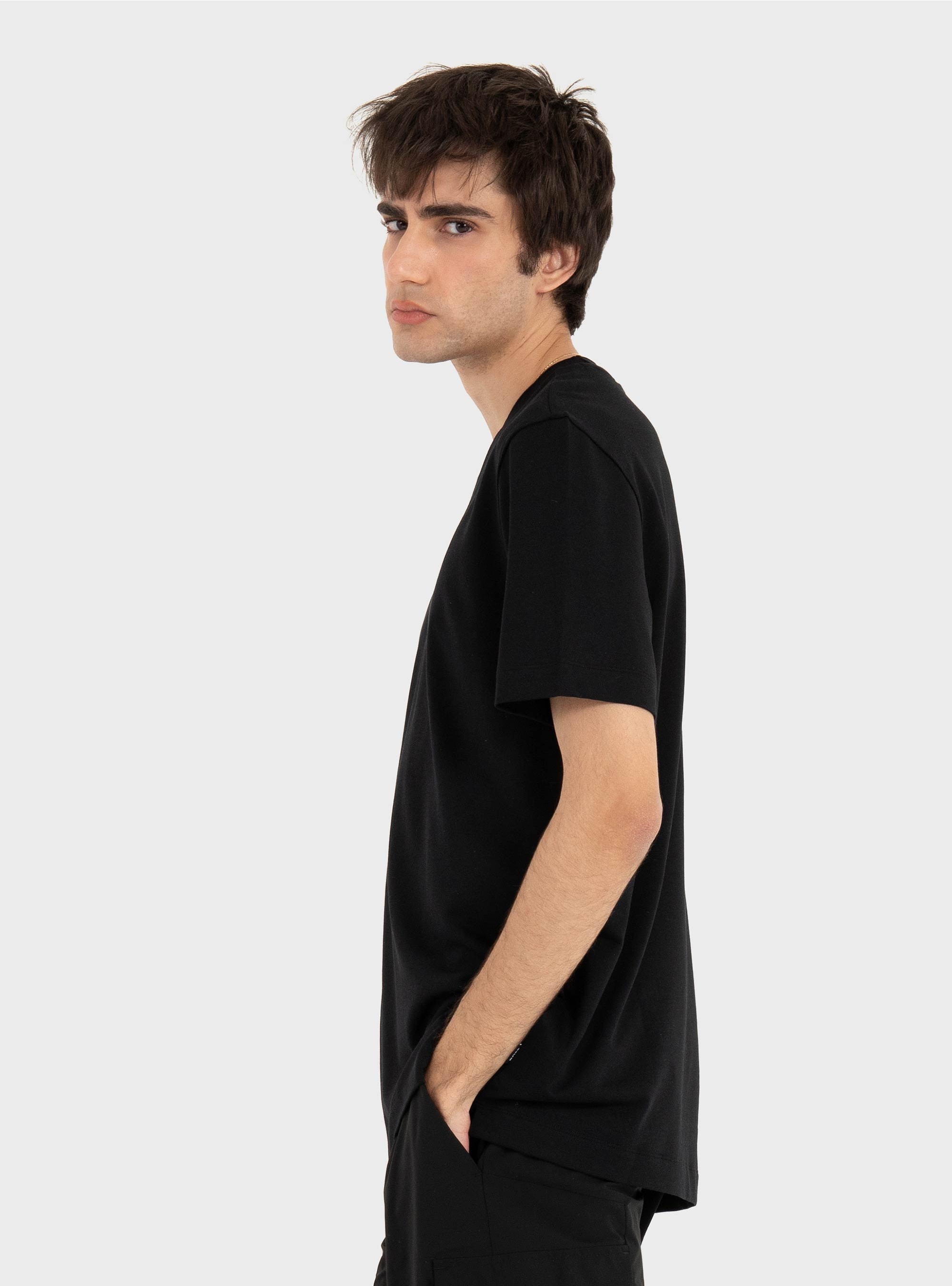 BOSS Regular-Fit T-Shirt In Soft Piqué  H-Thompson 205 - Black