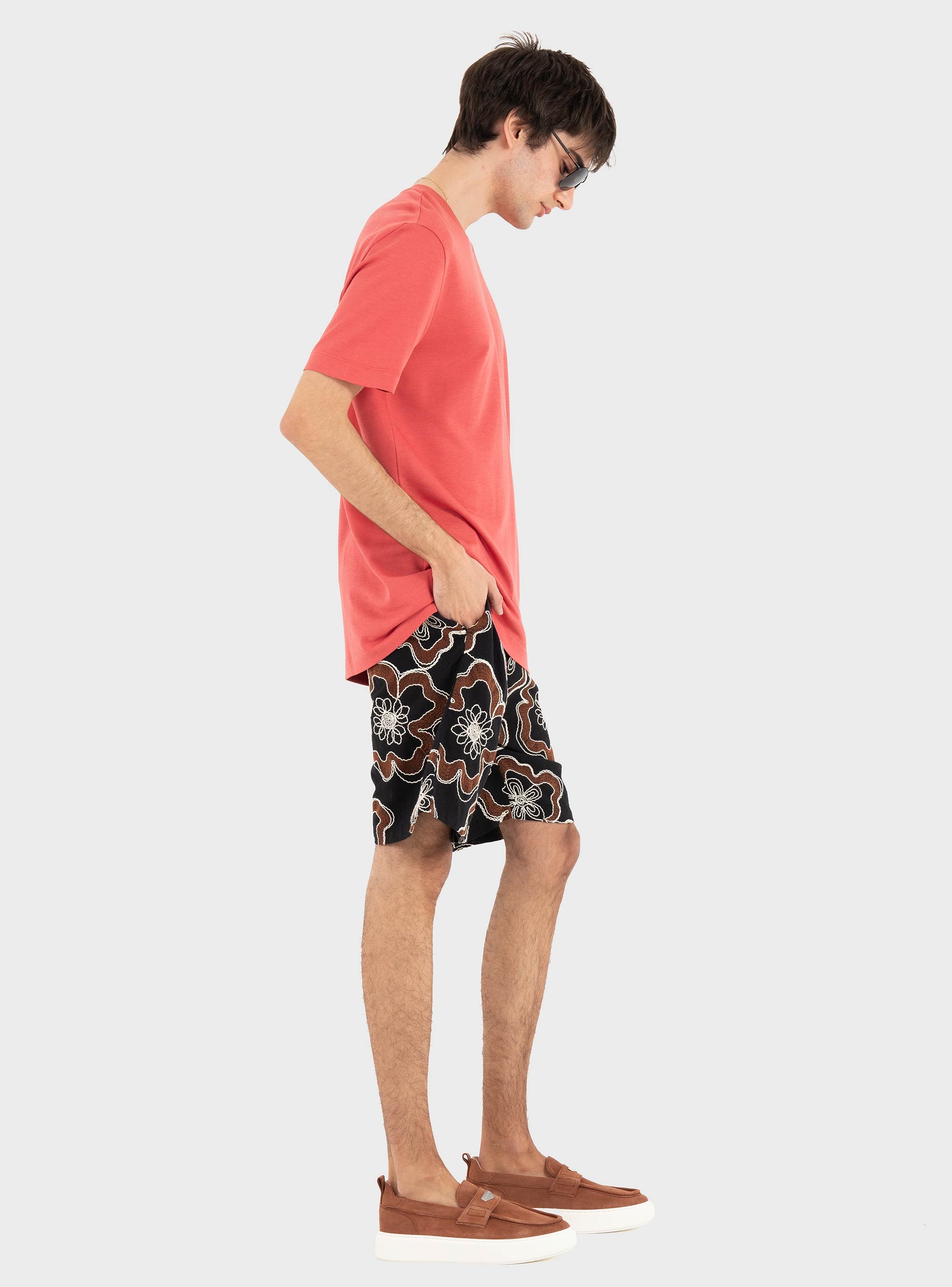 BOSS Regular-Fit T-Shirt In Soft Piqué  H-Thompson 205 - Pale Red