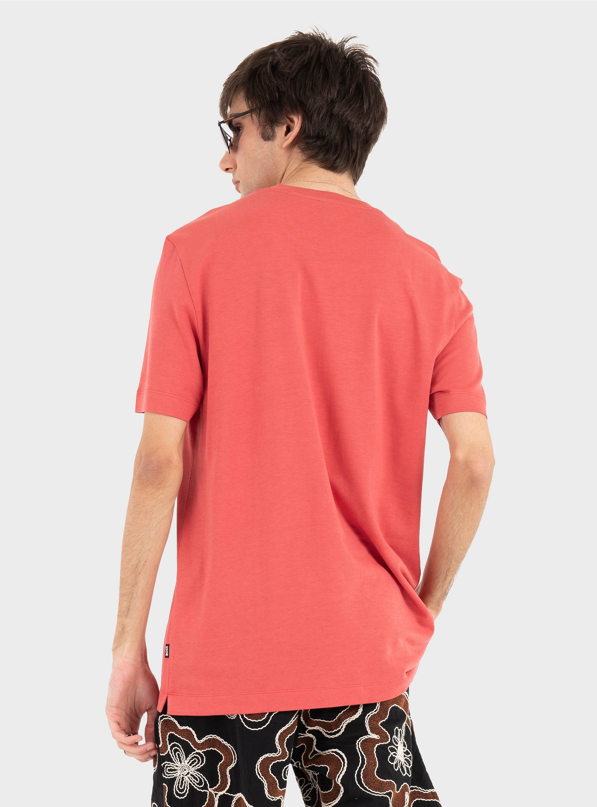 BOSS Regular-Fit T-Shirt In Soft Piqué  H-Thompson 205 - Pale Red