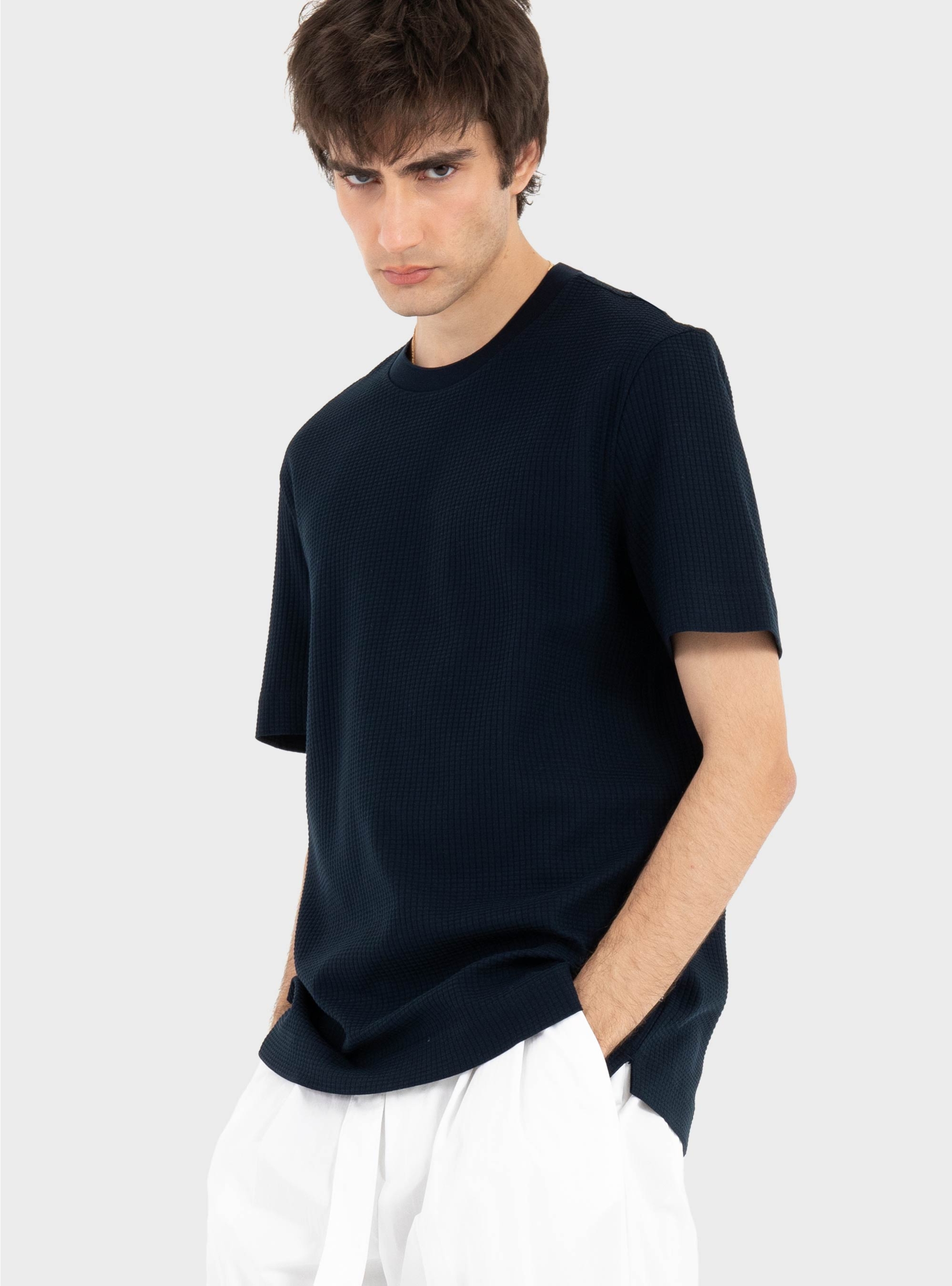 BOSS Regular-Fit T-Shirt H-Thompson 237 - Dark Blue