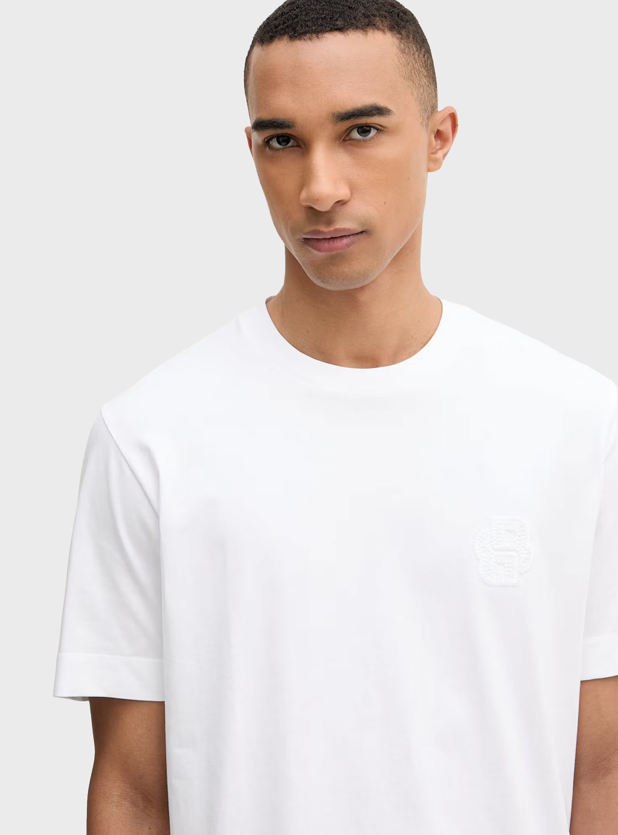 BOSS Relaxed-Fit T-Shirt C-Tames 52 - White