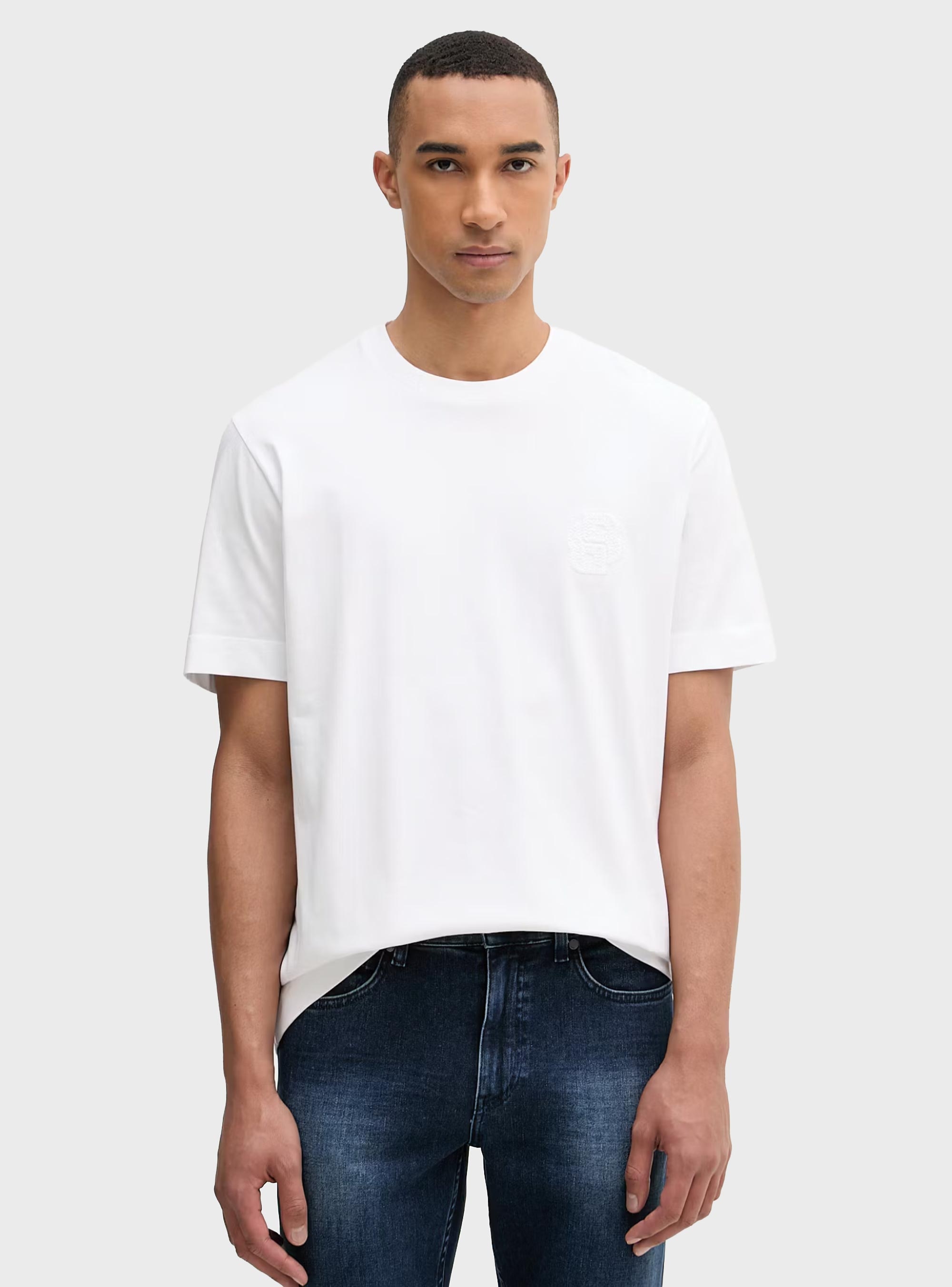 BOSS Relaxed-Fit T-Shirt C-Tames 52 - White