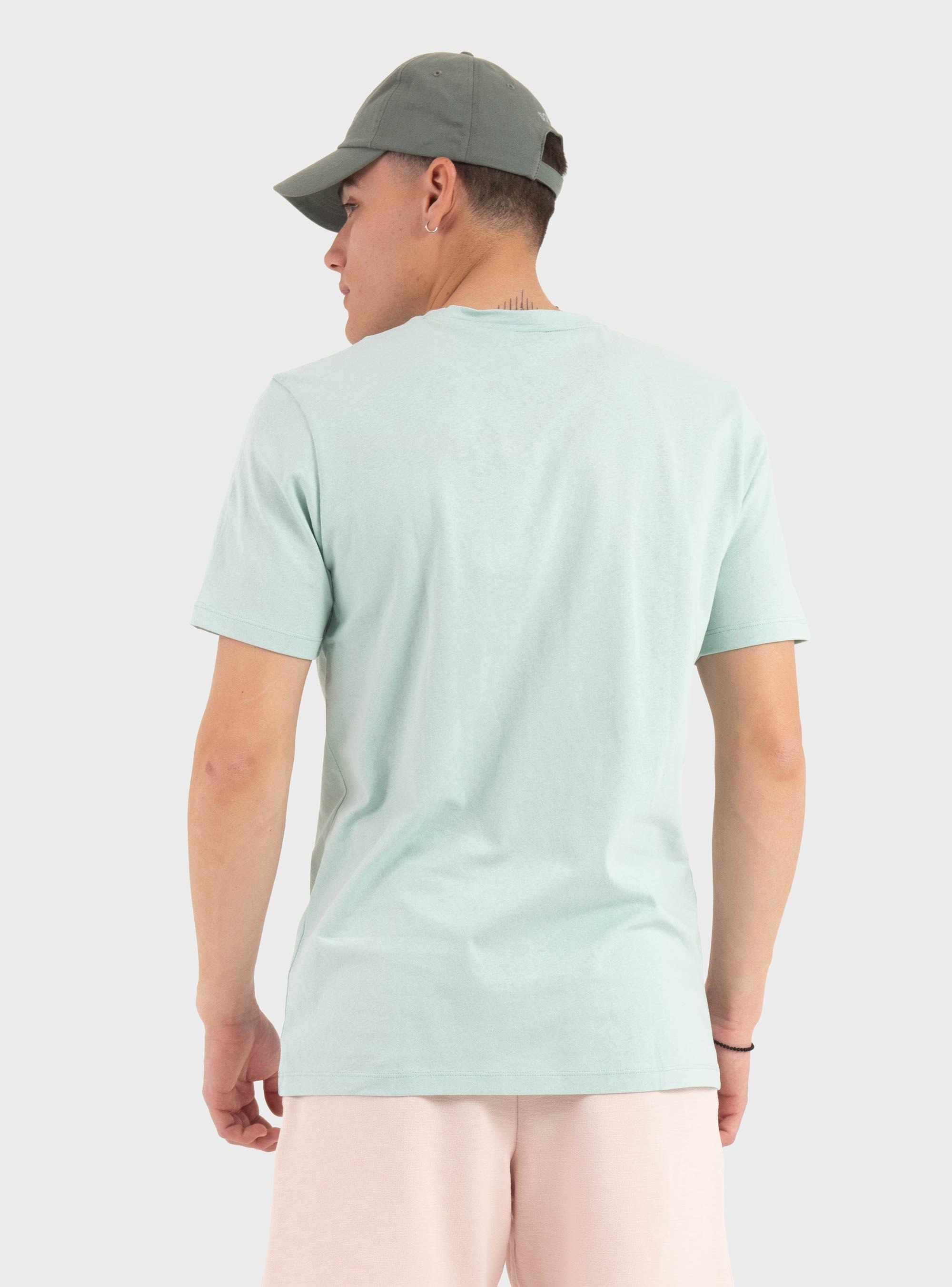 BOSS Cotton-Jersey T-Shirt With Logo Patch Tales - Aquamarine