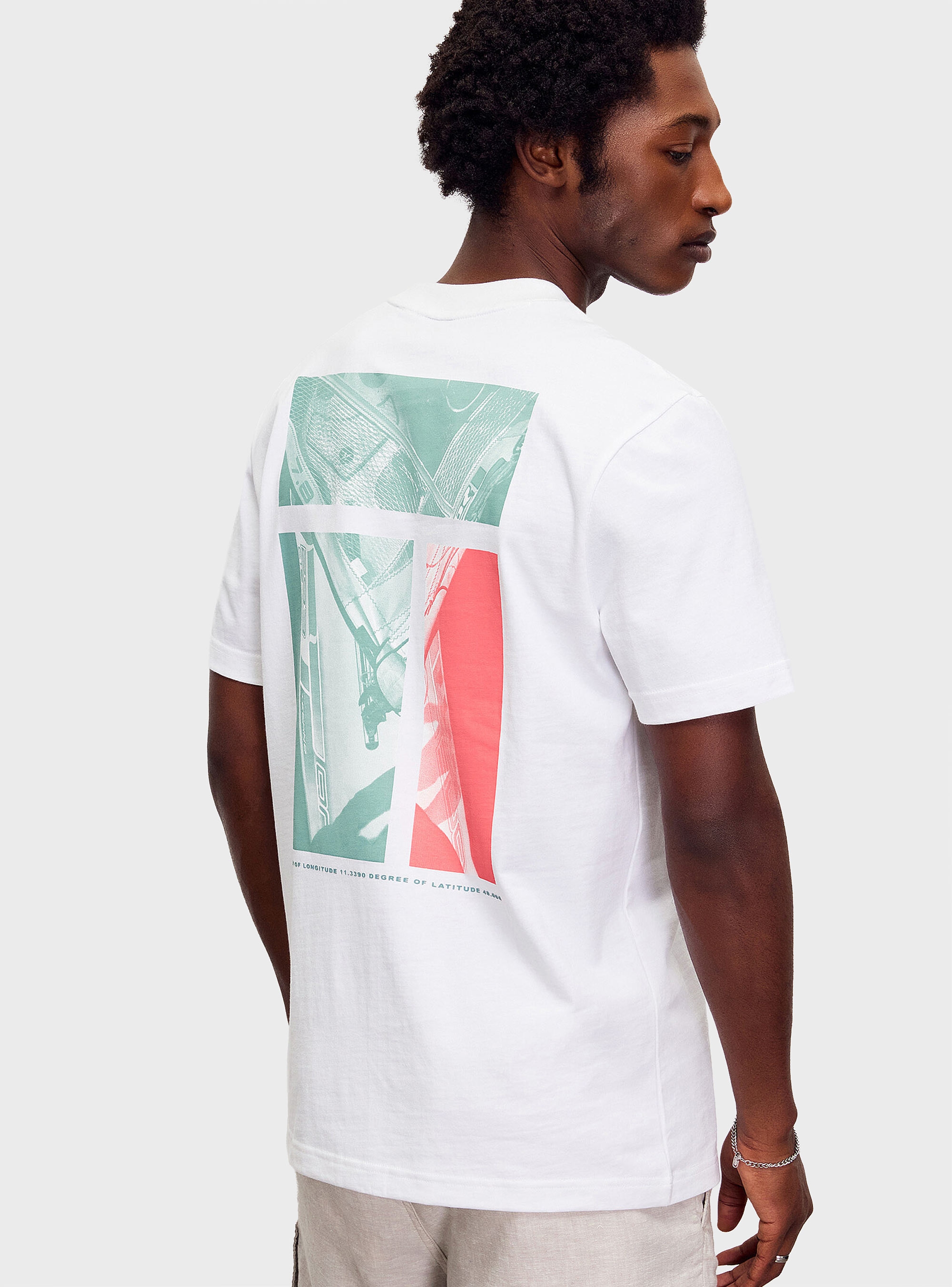 BOSS Cotton-Jersey T-Shirt Te_Groove - White