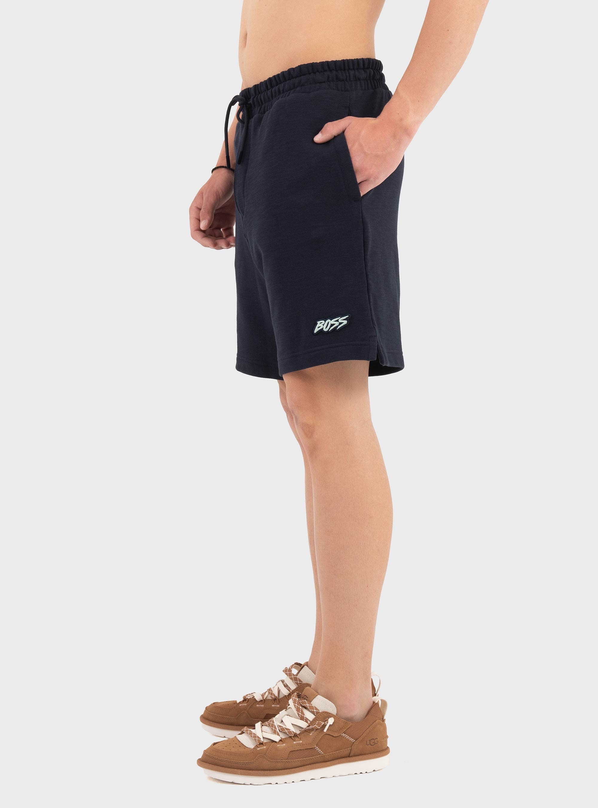 BOSS Rexaled Fit Shorts Se_Surf - Dark Blue