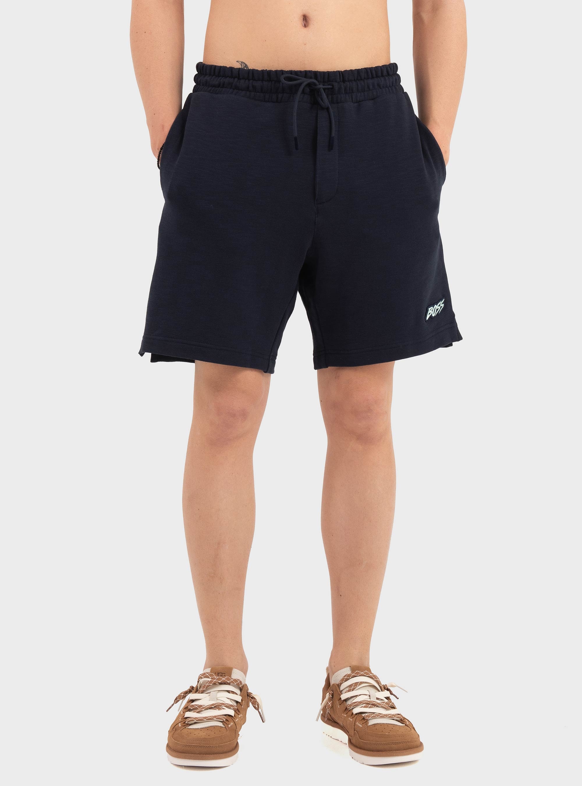 BOSS Rexaled Fit Shorts Se_Surf - Dark Blue