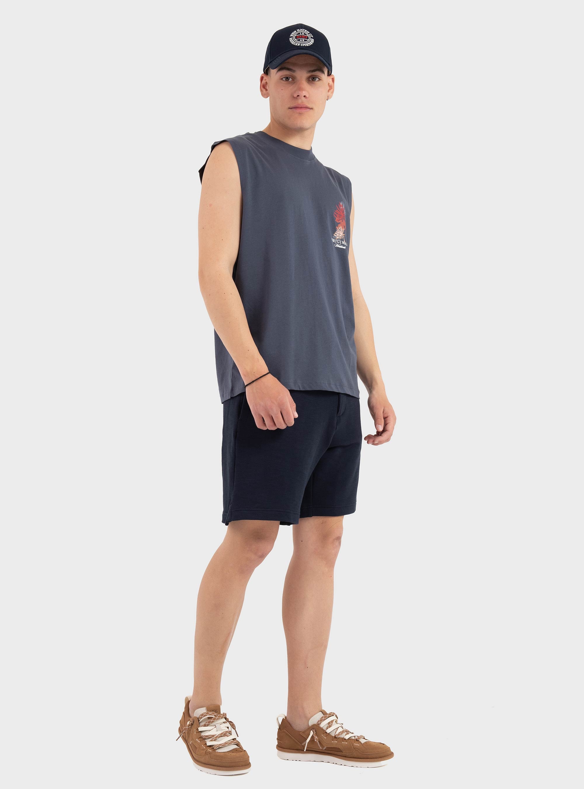 BOSS Rexaled Fit Shorts Se_Surf - Dark Blue