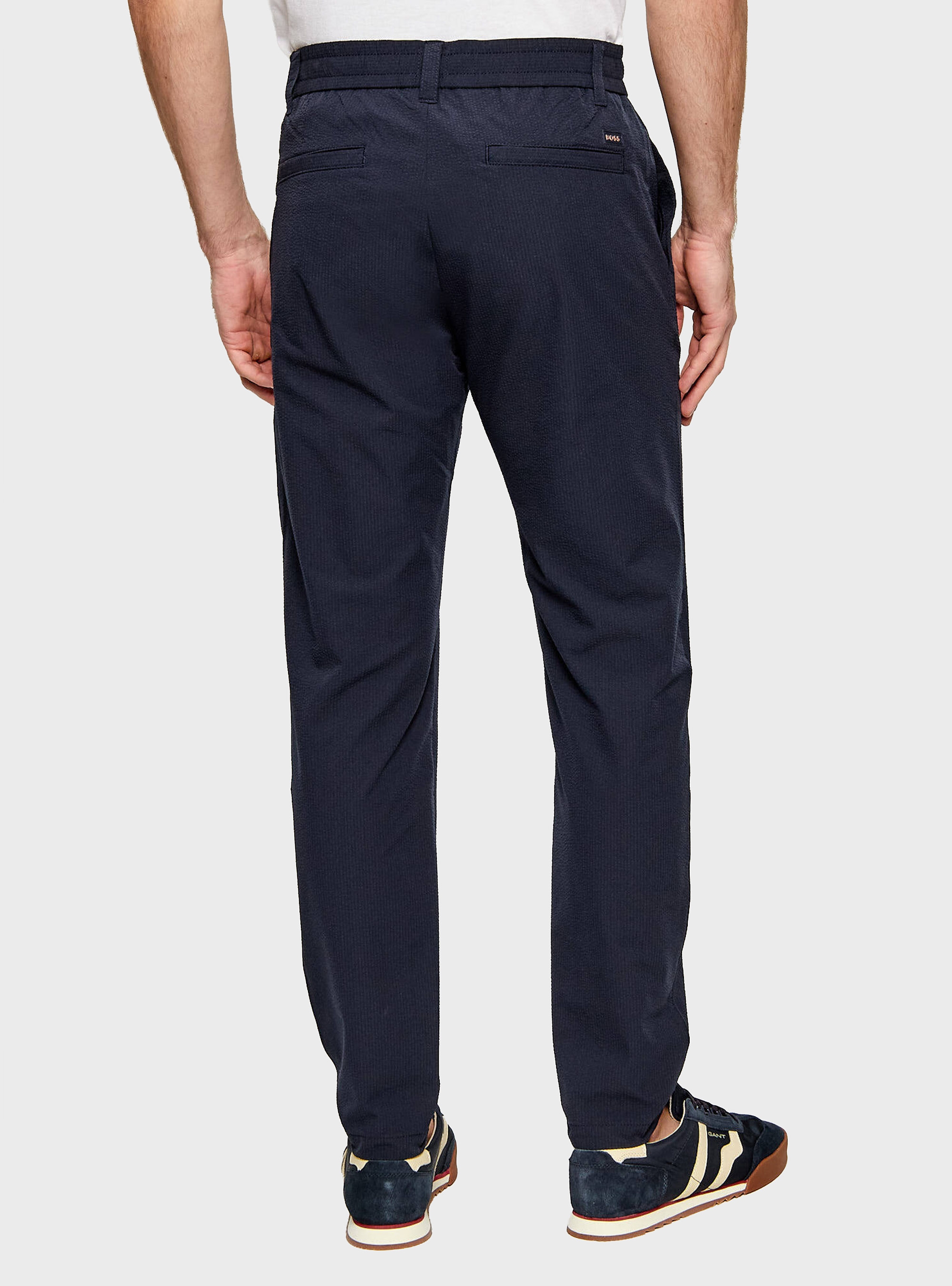 BOSS Straight-Tapered Trousers Chino-Tapered-DS-10 - Dark Blue