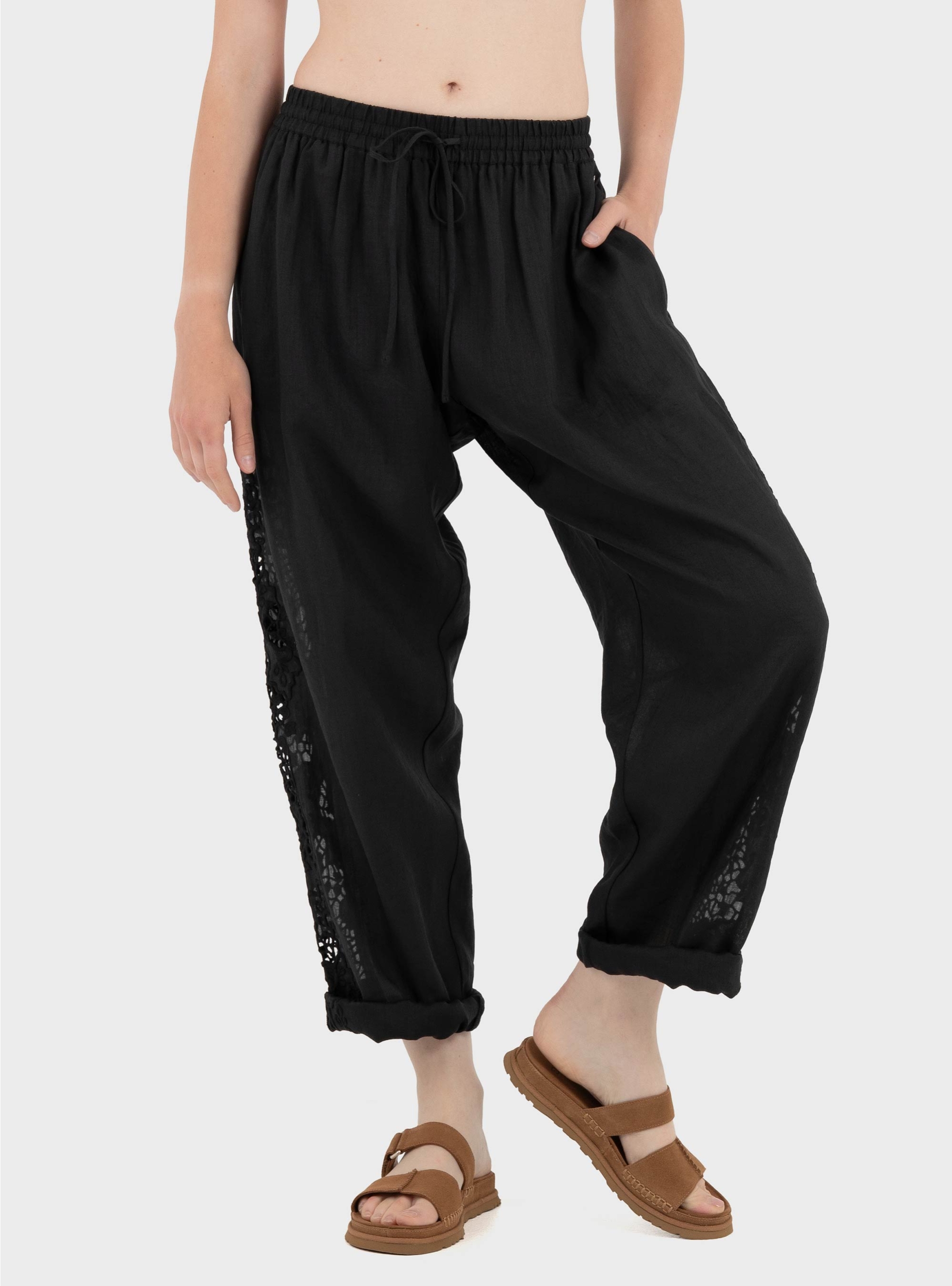 BOSS Regular-Fit Trousers C_Trika - Black