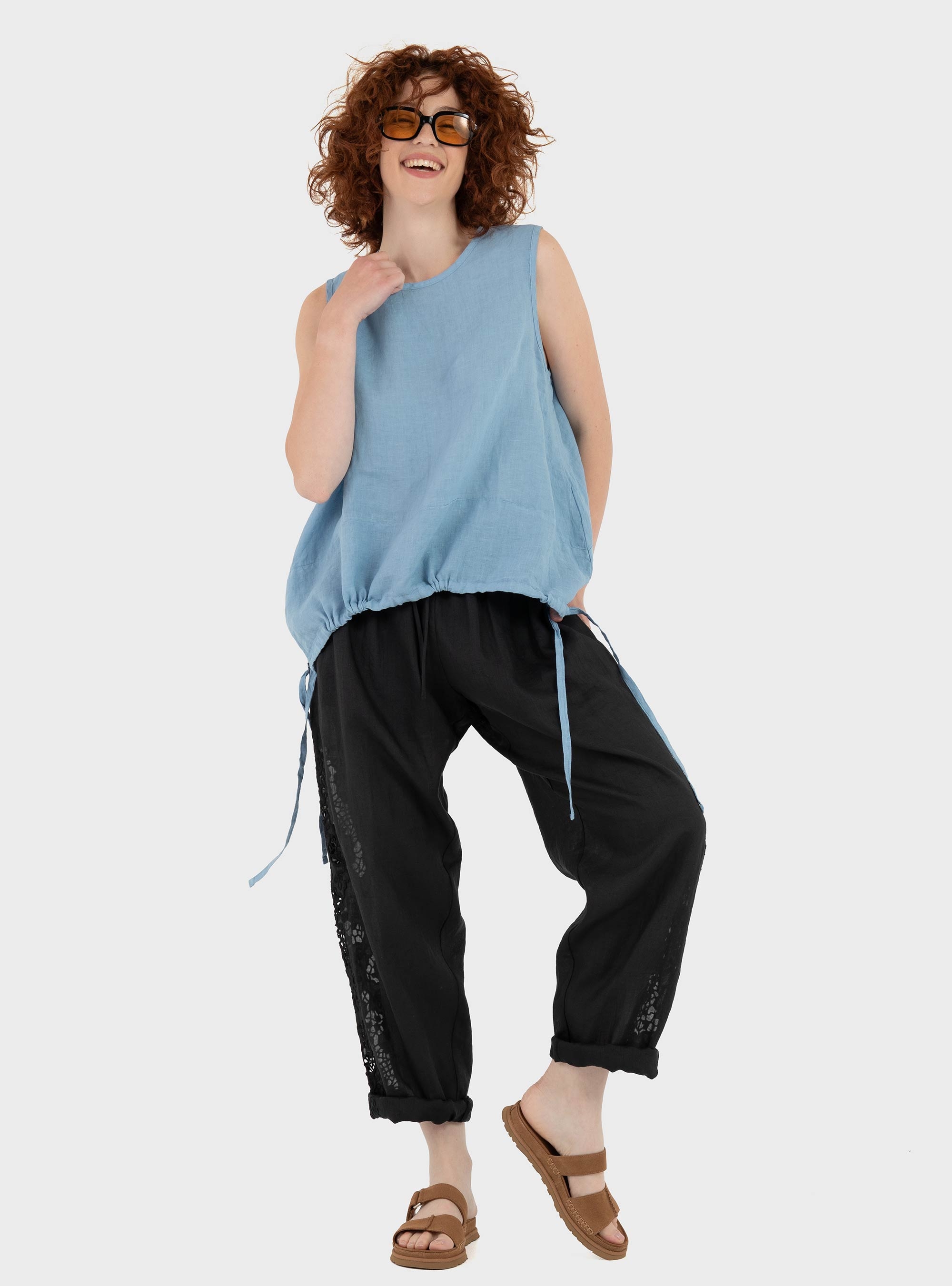 BOSS Regular-Fit Trousers C_Trika - Black