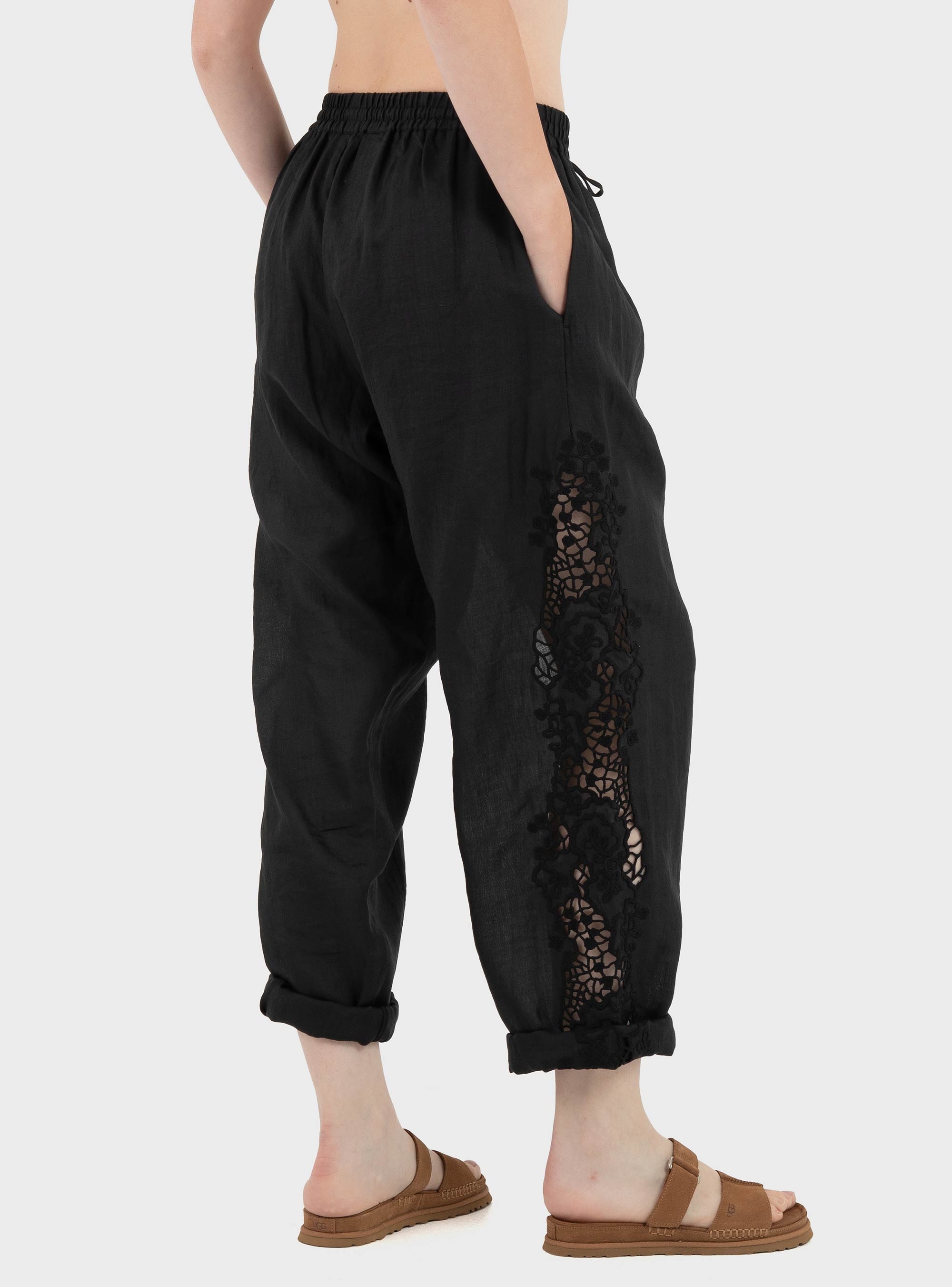 BOSS Regular-Fit Trousers C_Trika - Black