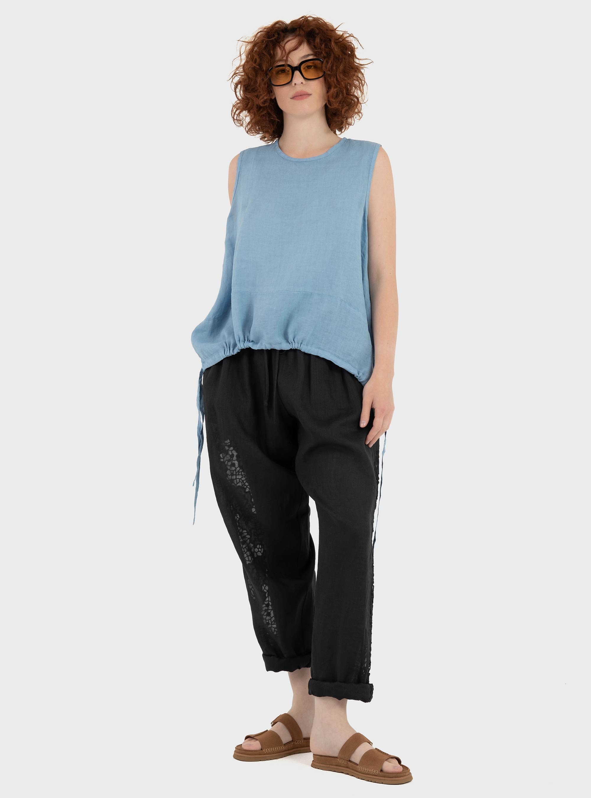 BOSS Regular-Fit Trousers C_Trika - Black