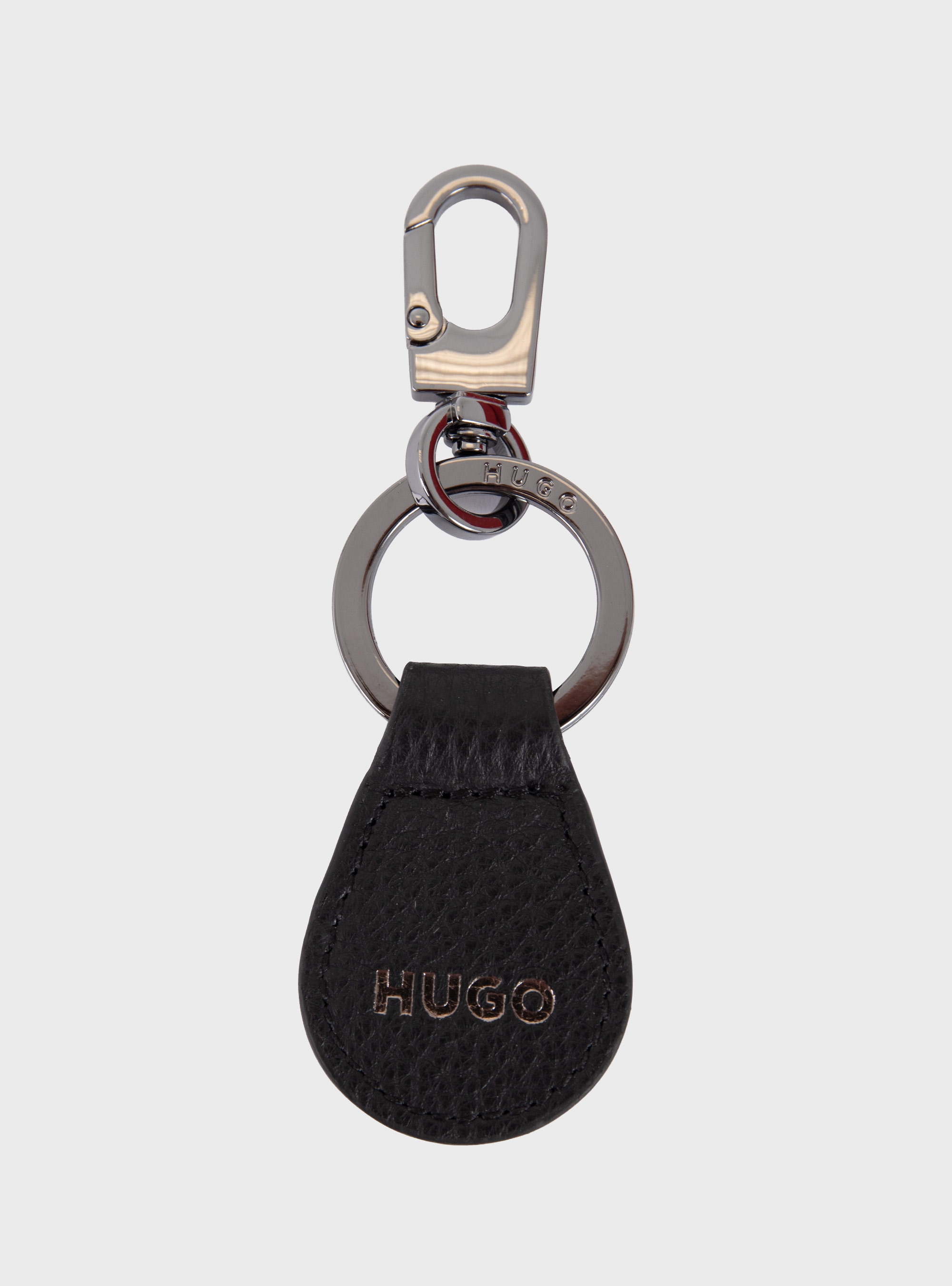 HUGO Wallet & Keyring GBHM_KeyChain&8cc - Black