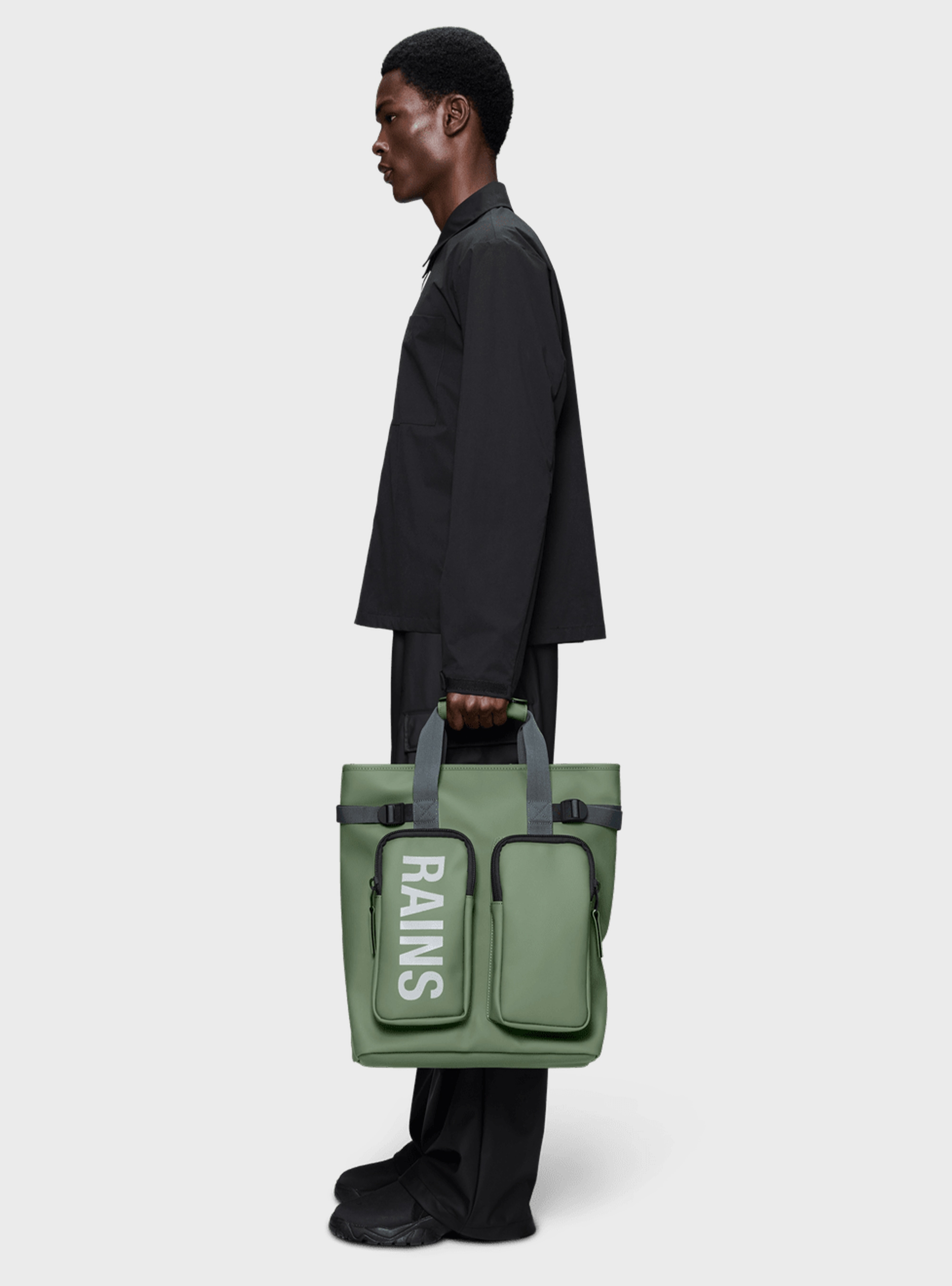 Rains Texel Tote Backpack - Green