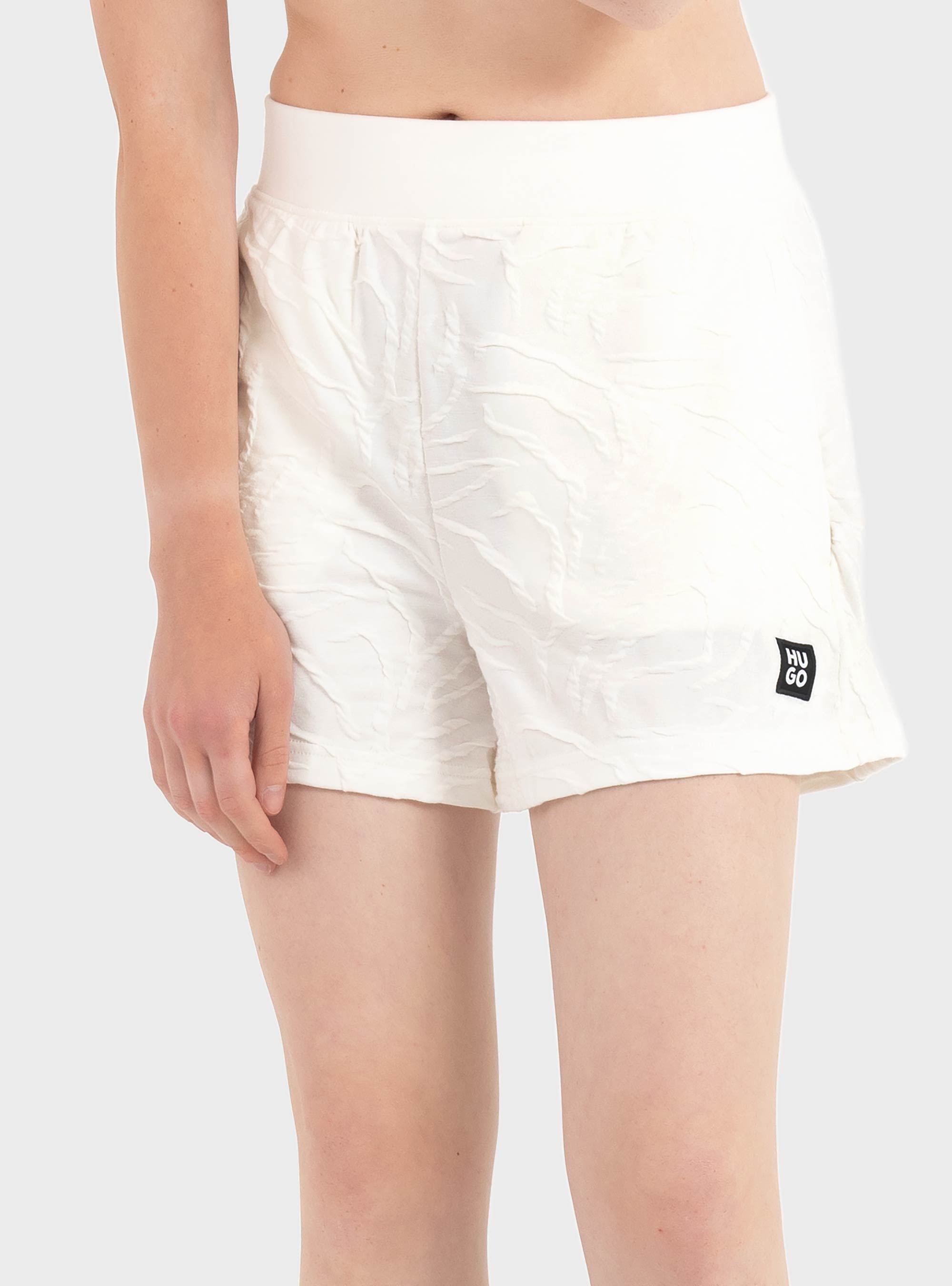 HUGO Lounge Shorts ZEB_short - Off White