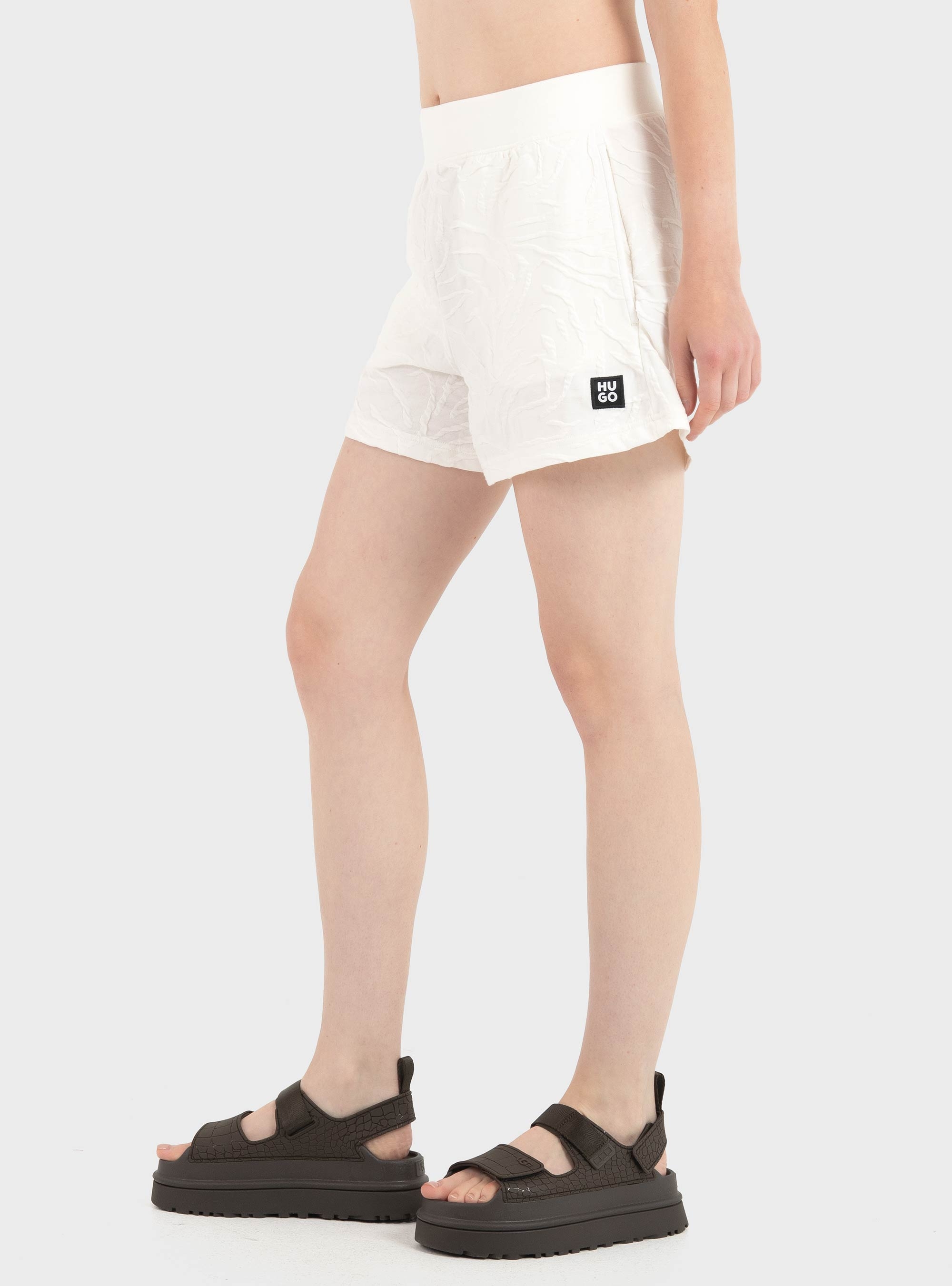 HUGO Lounge Shorts ZEB_short - Off White