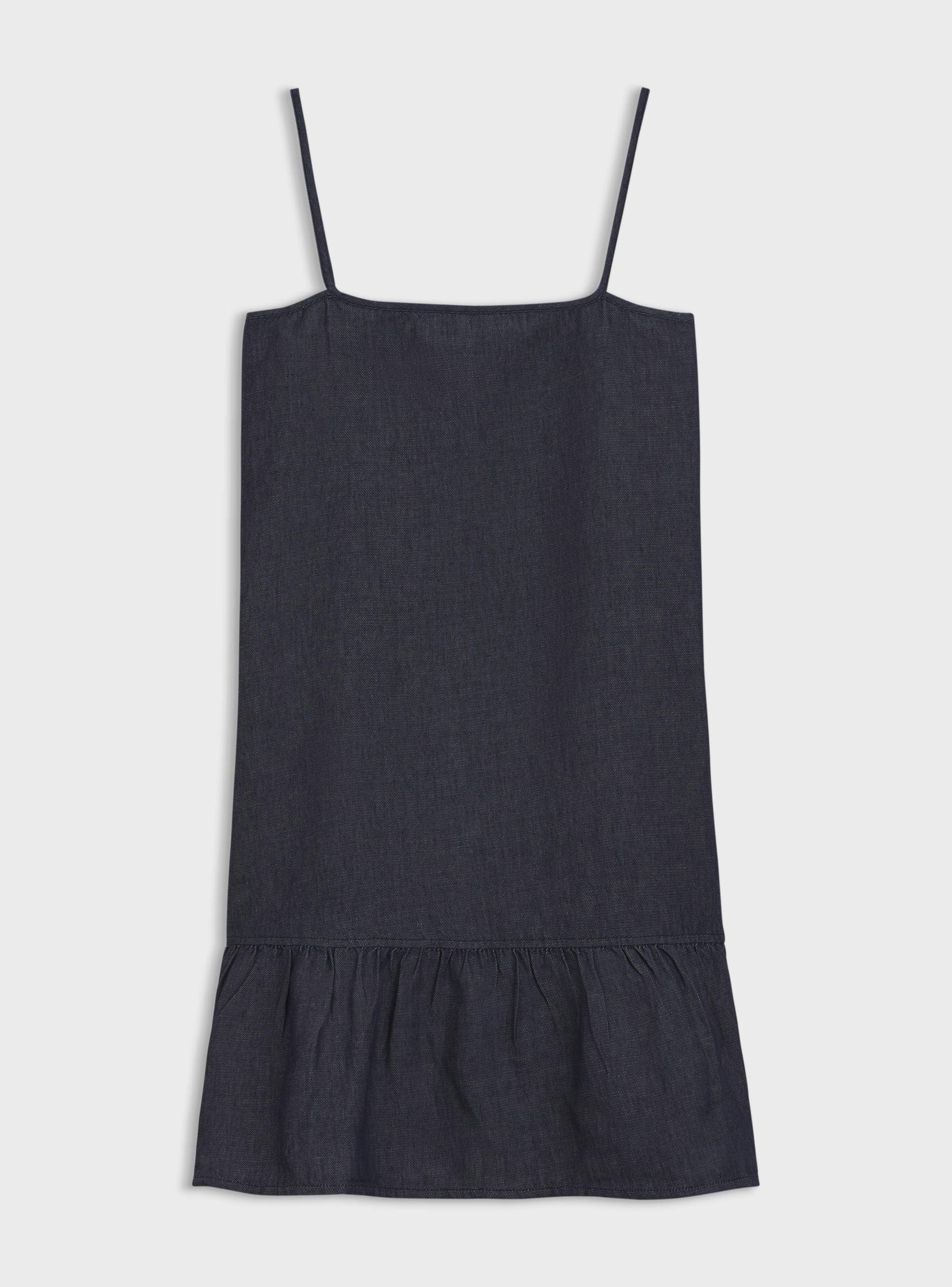 HUGO Regular-Fit Dress In Lightweight Denim  Kabati-1_B - Blue