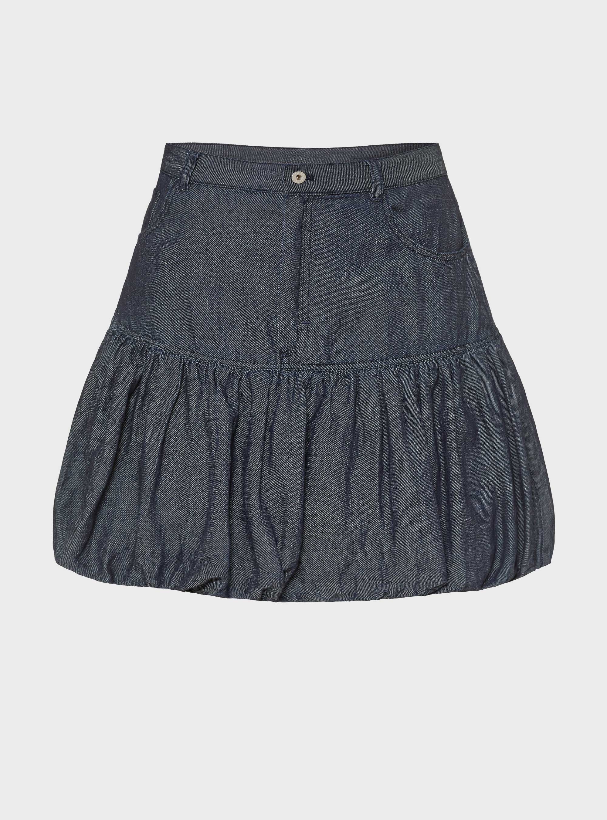 HUGO Regular-Fit Skirt In Lightweight Denim  Rabalon-1_B - Blue