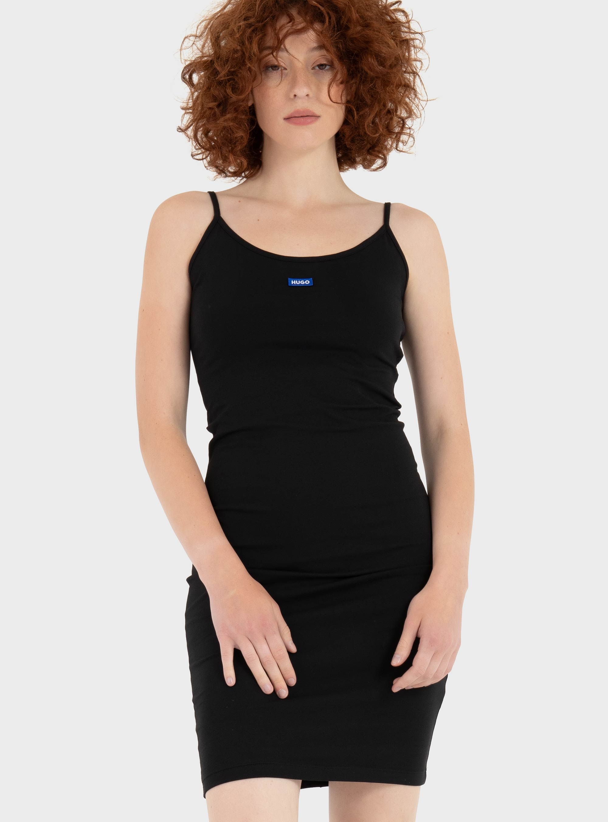 HUGO Slim-Fit Dress Narya_B_2 - Black