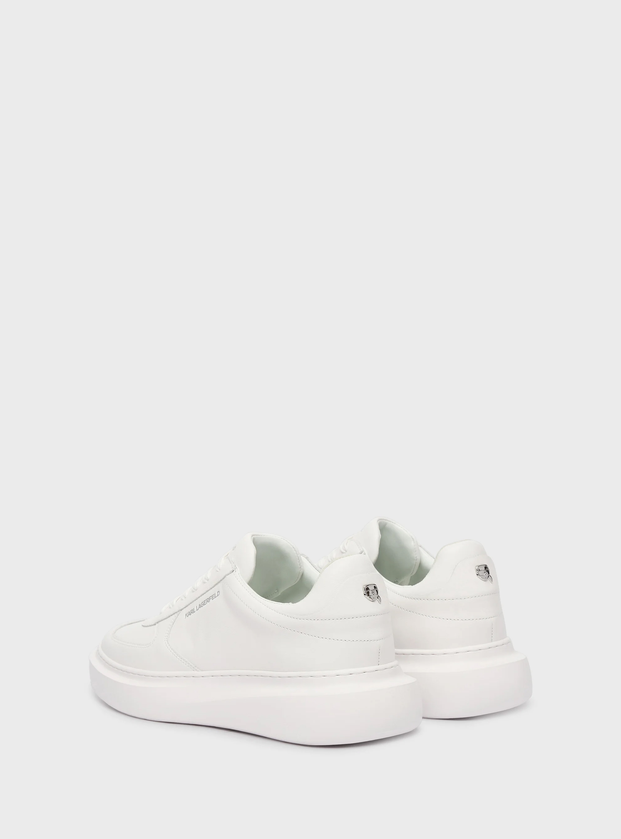 Karl Lagerfeld Kore Apron Front Lo Sneakers - White
