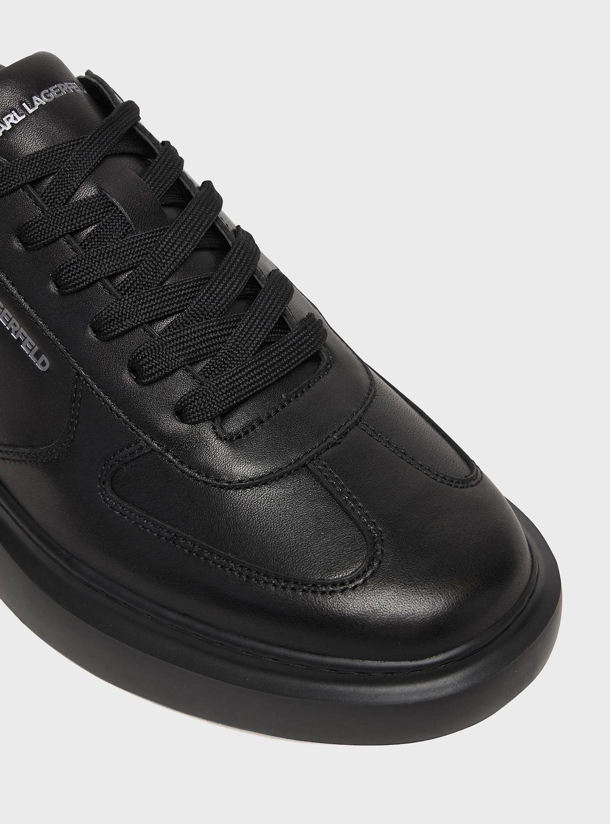 Karl Lagerfeld Kore Apron Front Lo Sneakers - Black
