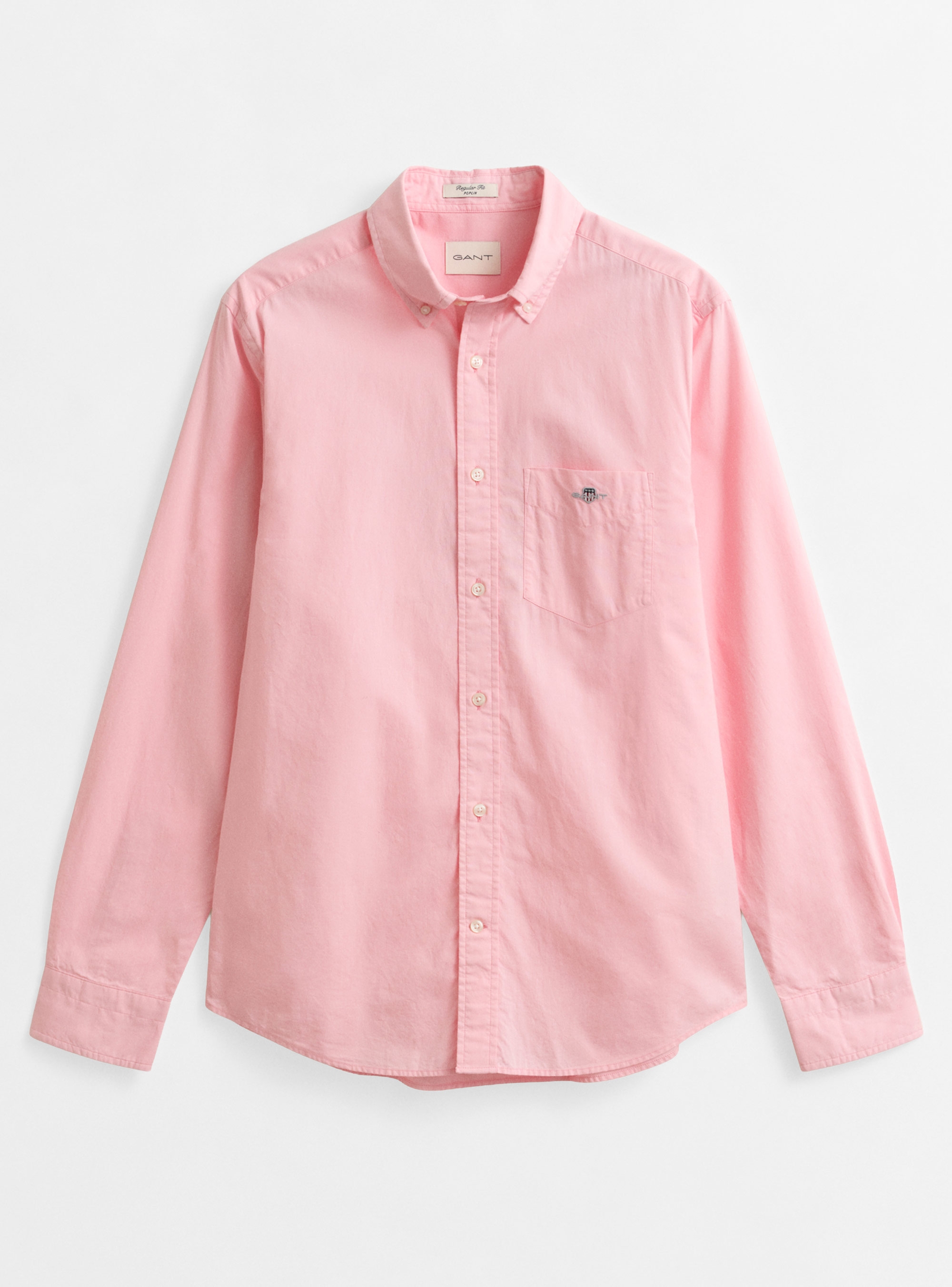 Gant Regular Fit Classic Poplin Shirt - Pink
