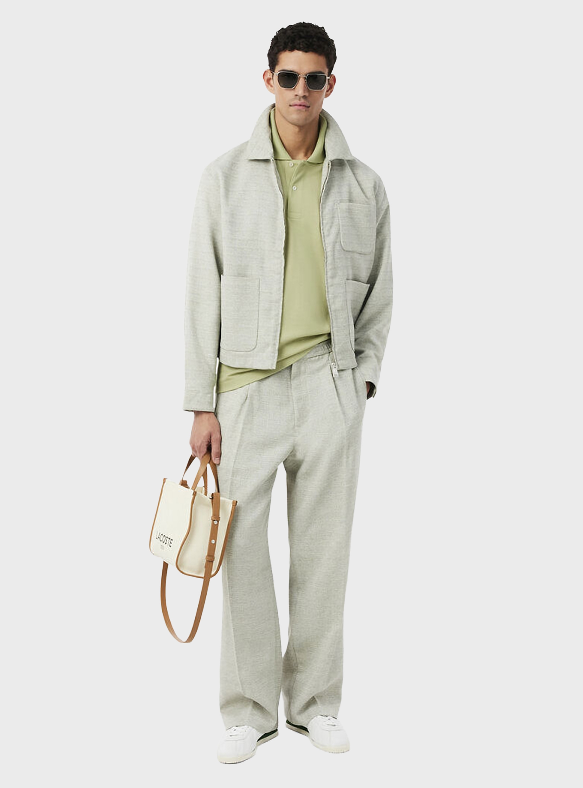 Lacoste Classic Fit L.12.12 LIGHT Piqué Polo - Lime