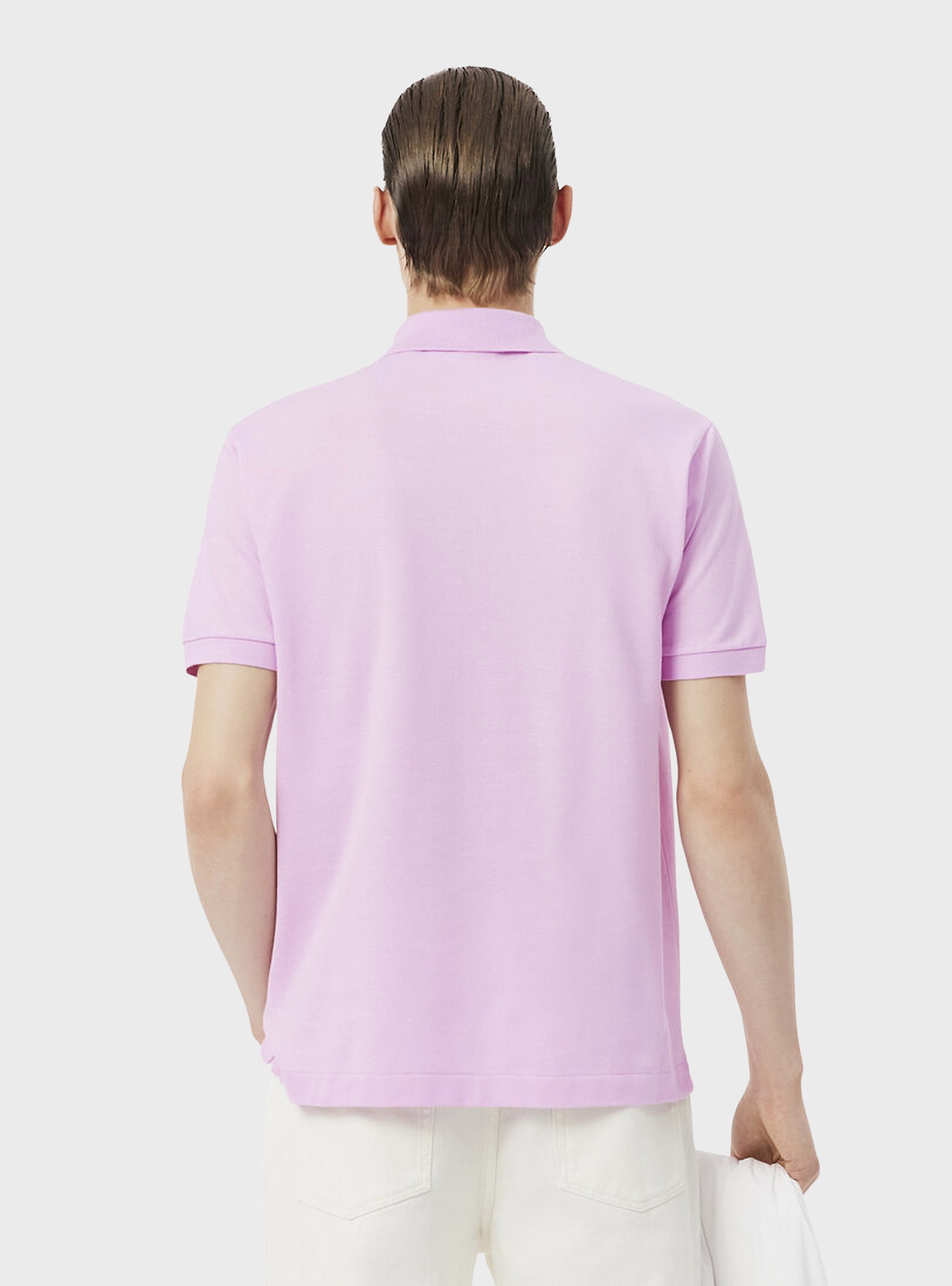 Lacoste Classic Fit L.12.12 LIGHT Piqué Polo - Pale Pink