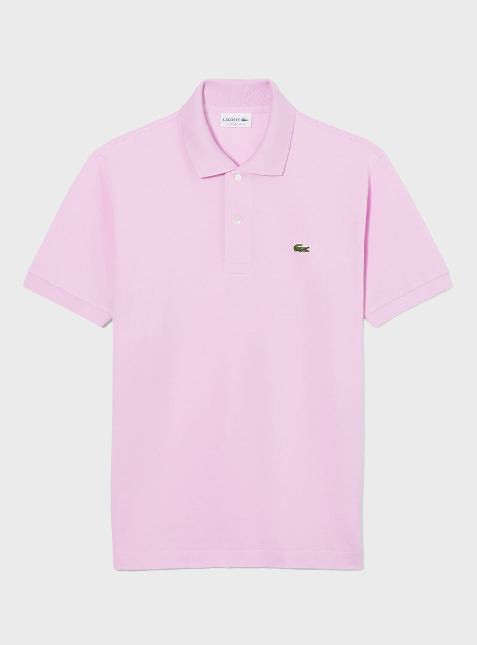 Lacoste Classic Fit L.12.12 LIGHT Piqué Polo - Pale Pink