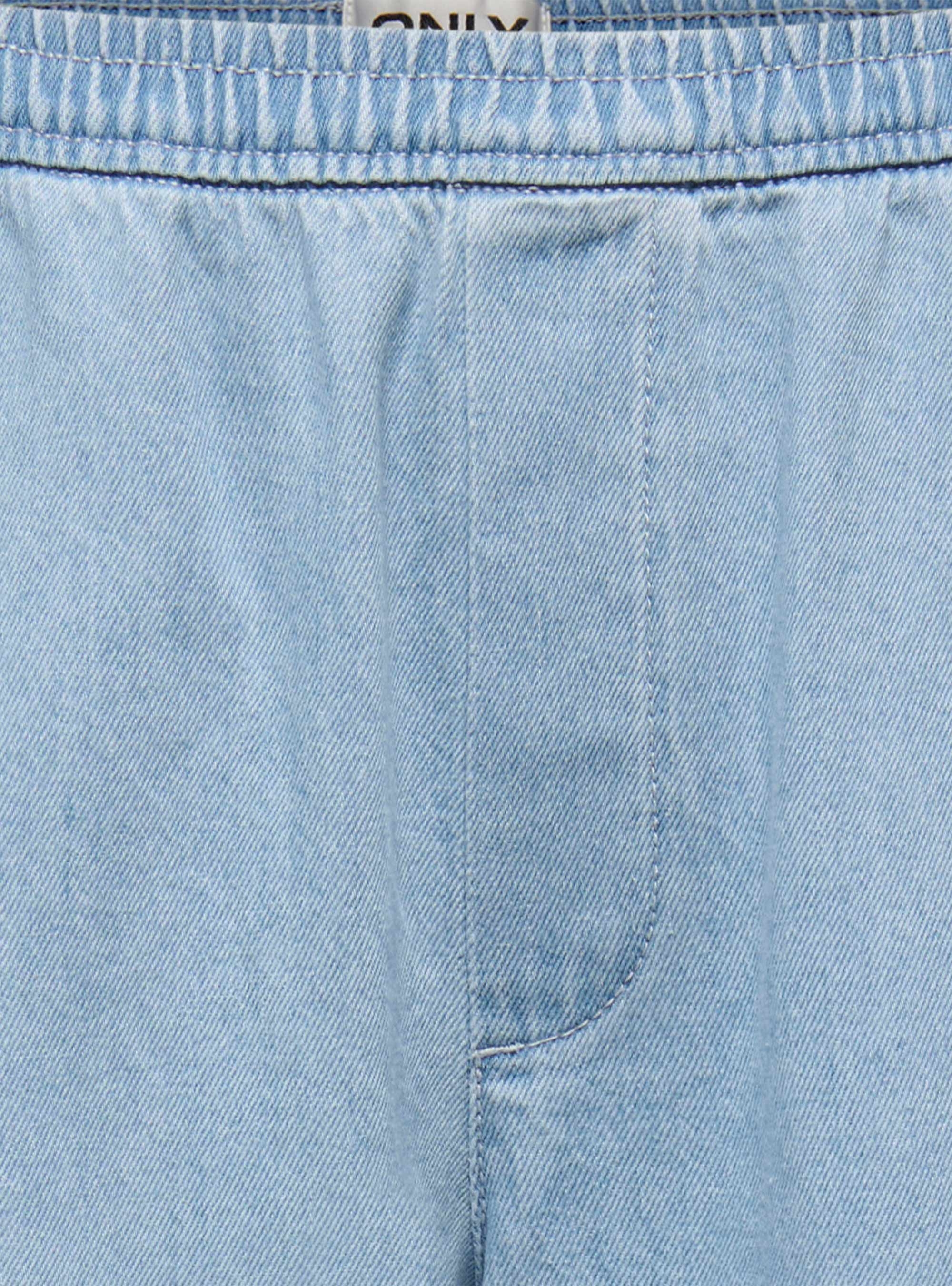 Only Vix Barrel Pull-Up Jeans - Light Aged Denim