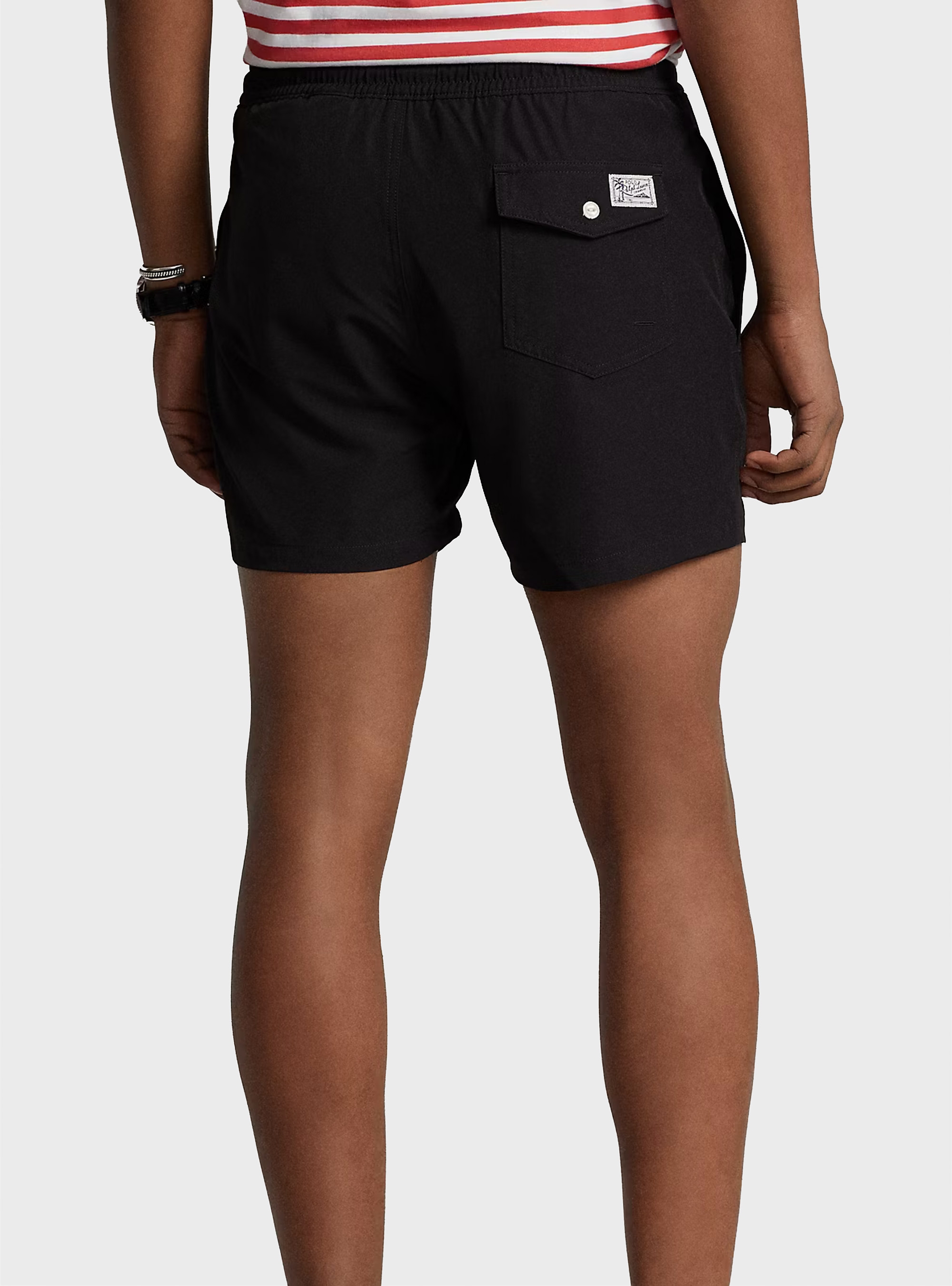 Polo Ralph Lauren 14.6 Cm Traveller Swimming Trunk - Black