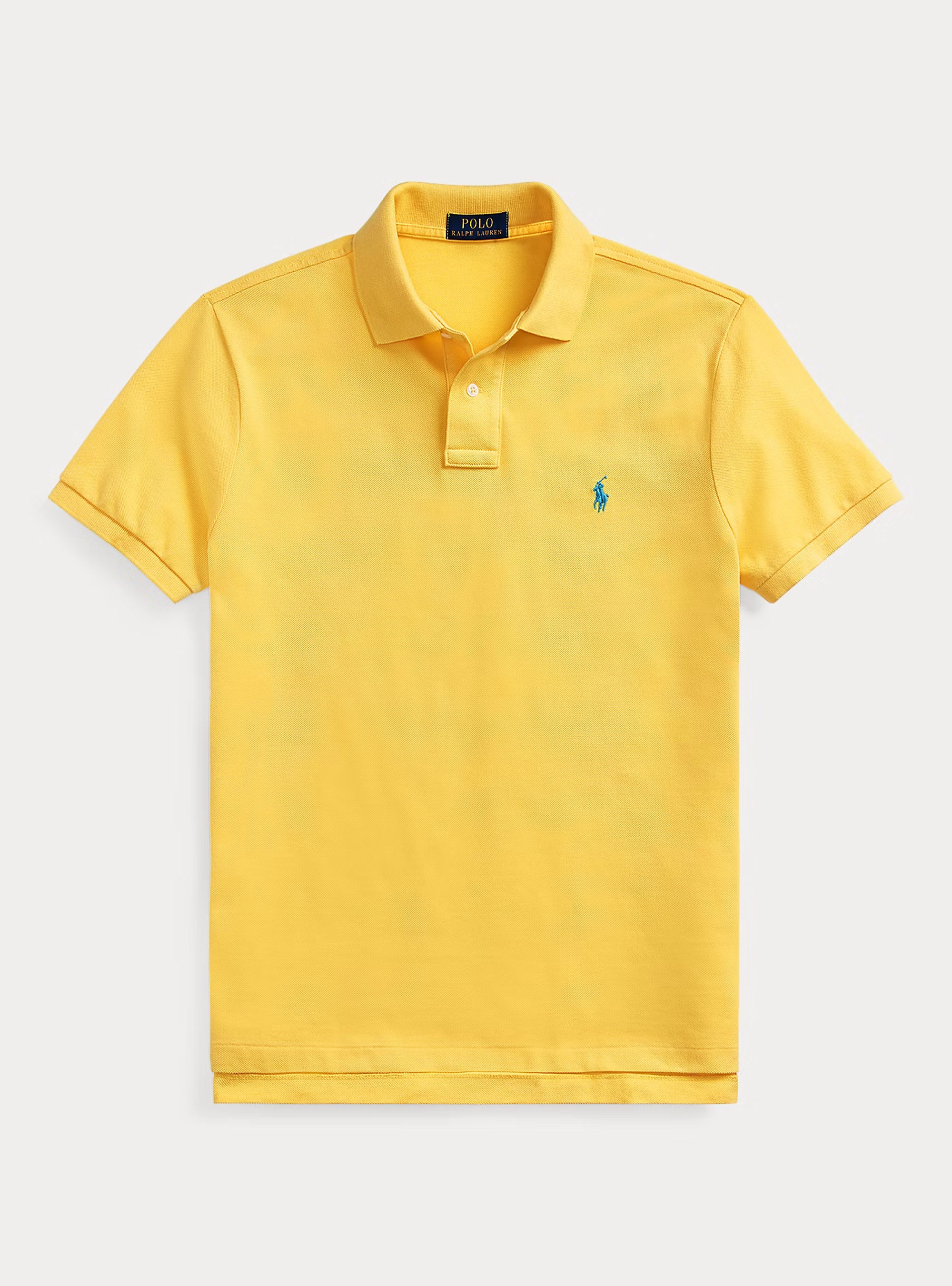 Polo Ralph Lauren The Iconic Mesh Polo Shirt - Yellow