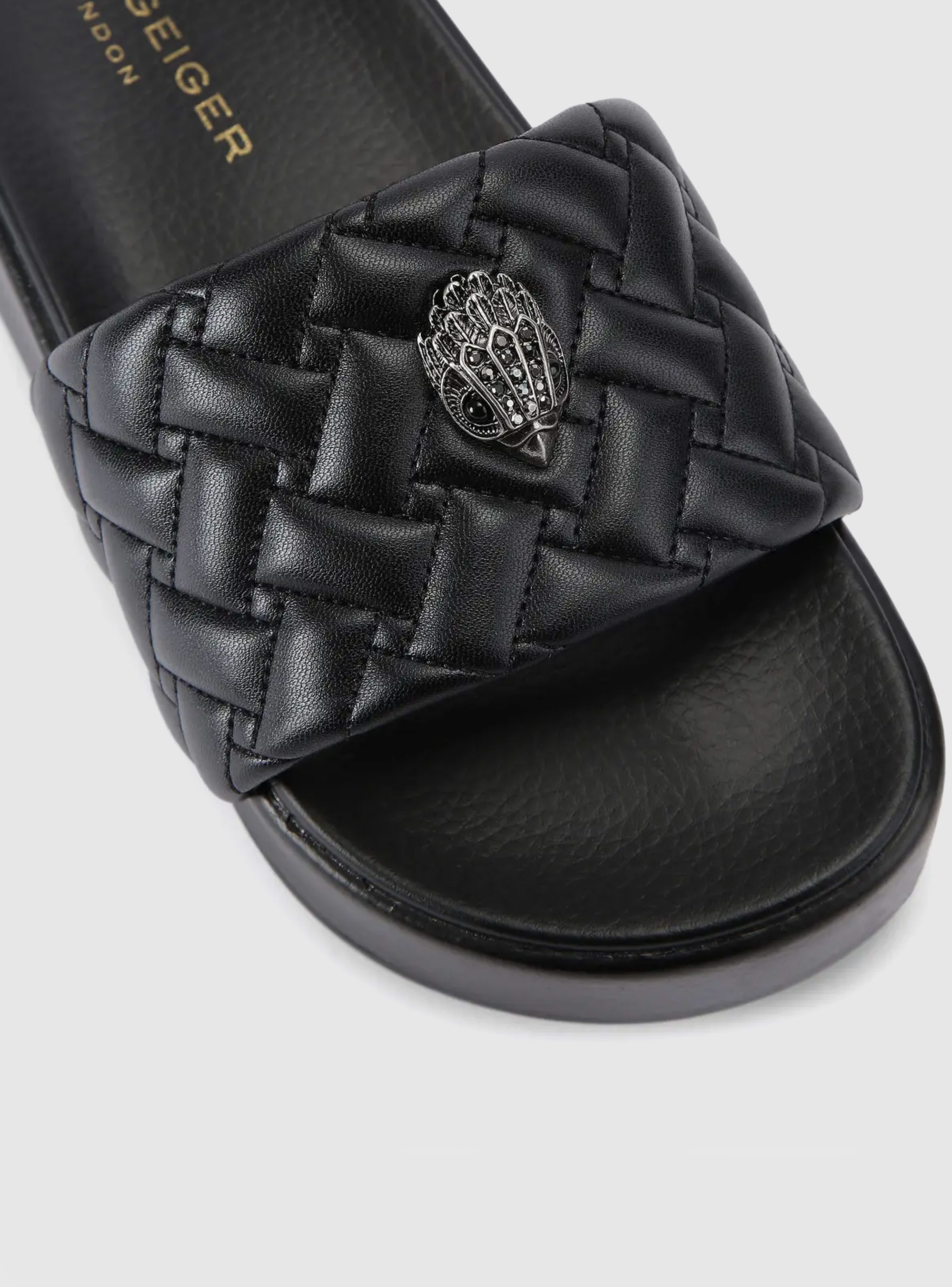 Kurt Geiger Meena Eagle Platforms - Black