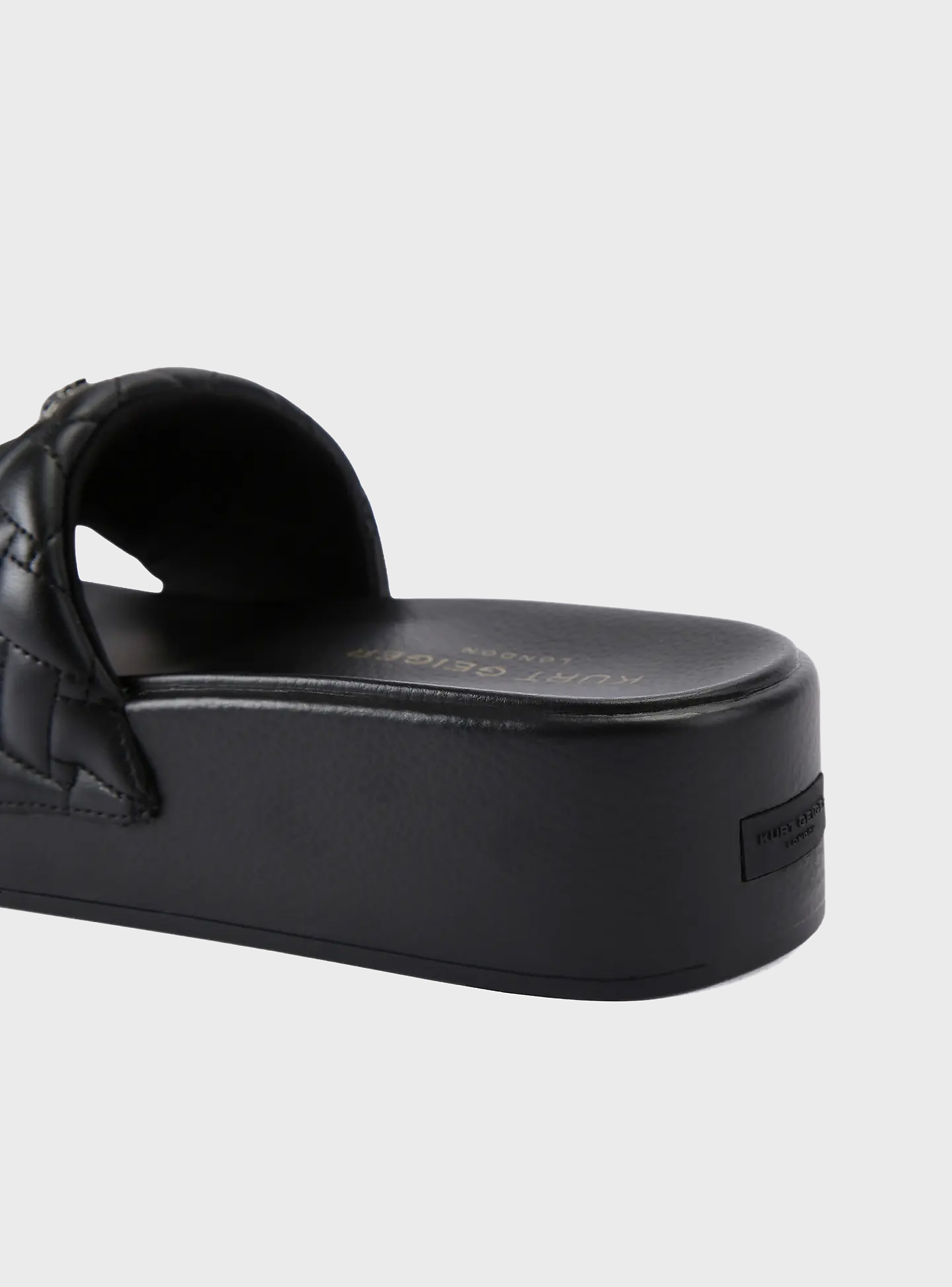 Kurt Geiger Meena Eagle Platforms - Black