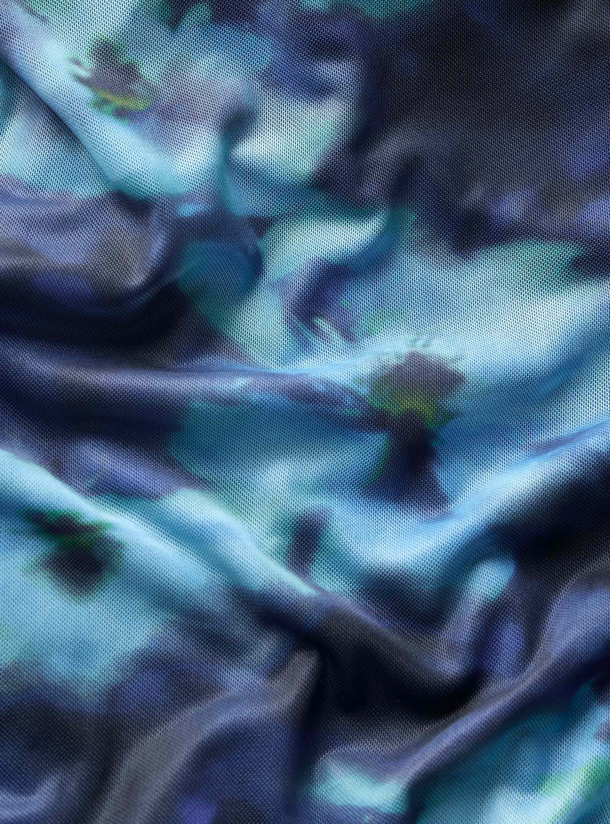 JJXX Minna Mesh Singlet Long Dress - Blue