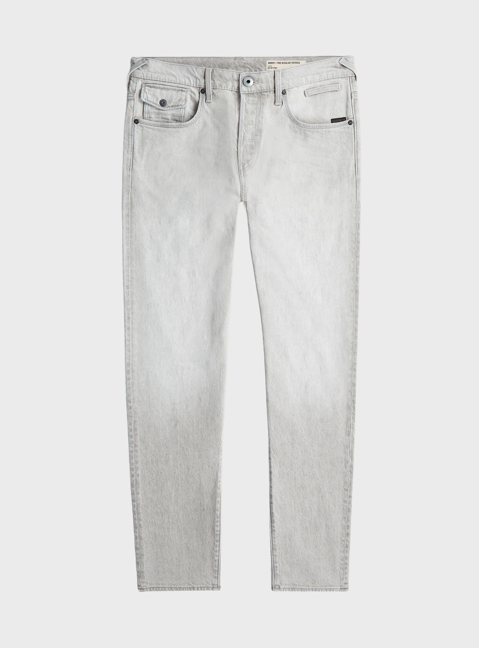 G-Star Morry Fwd Regular Tapered Jeans - Light Grey