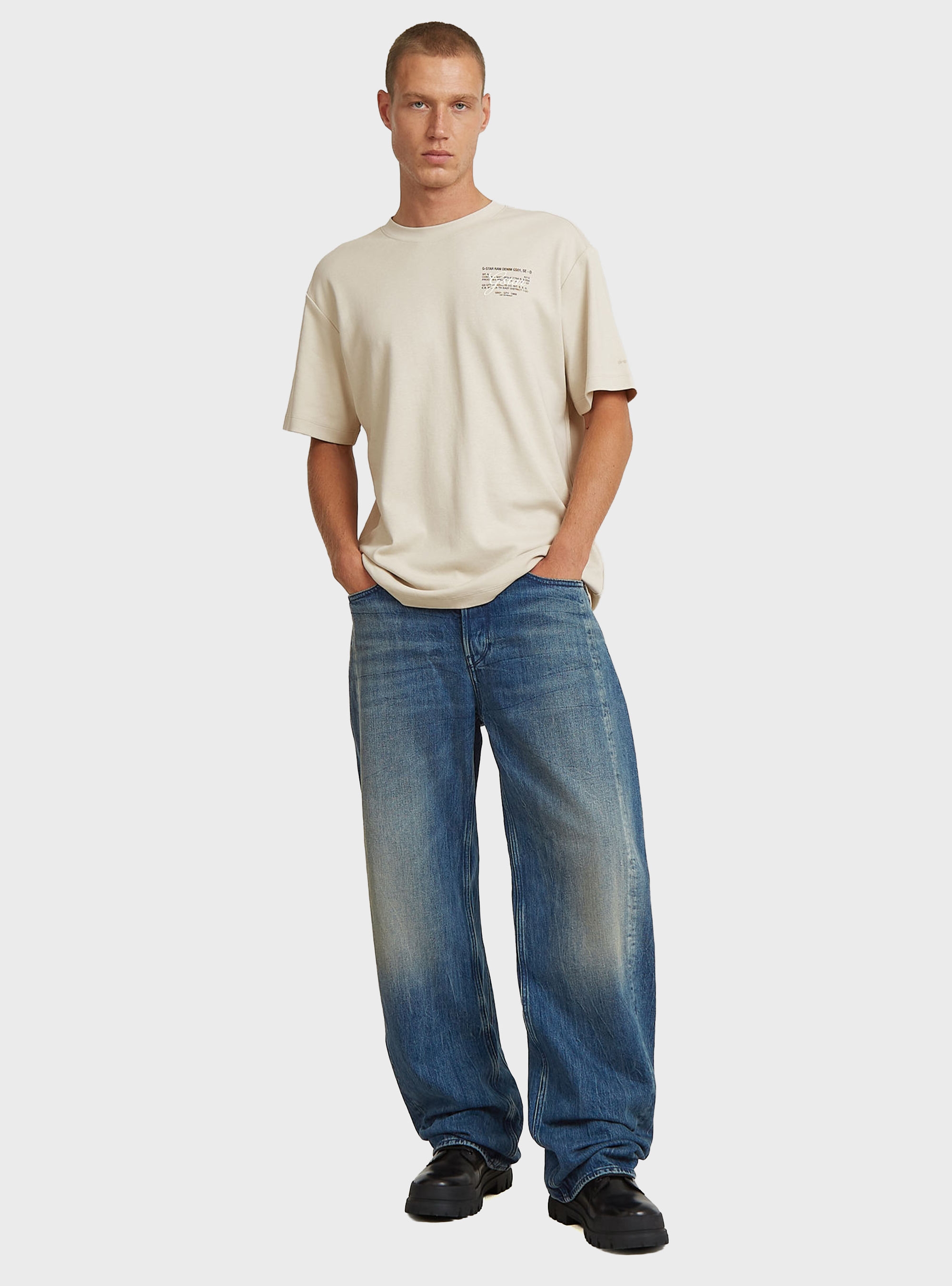 G-Star Bend 3D Loose Jeans - Dark Aged Denim