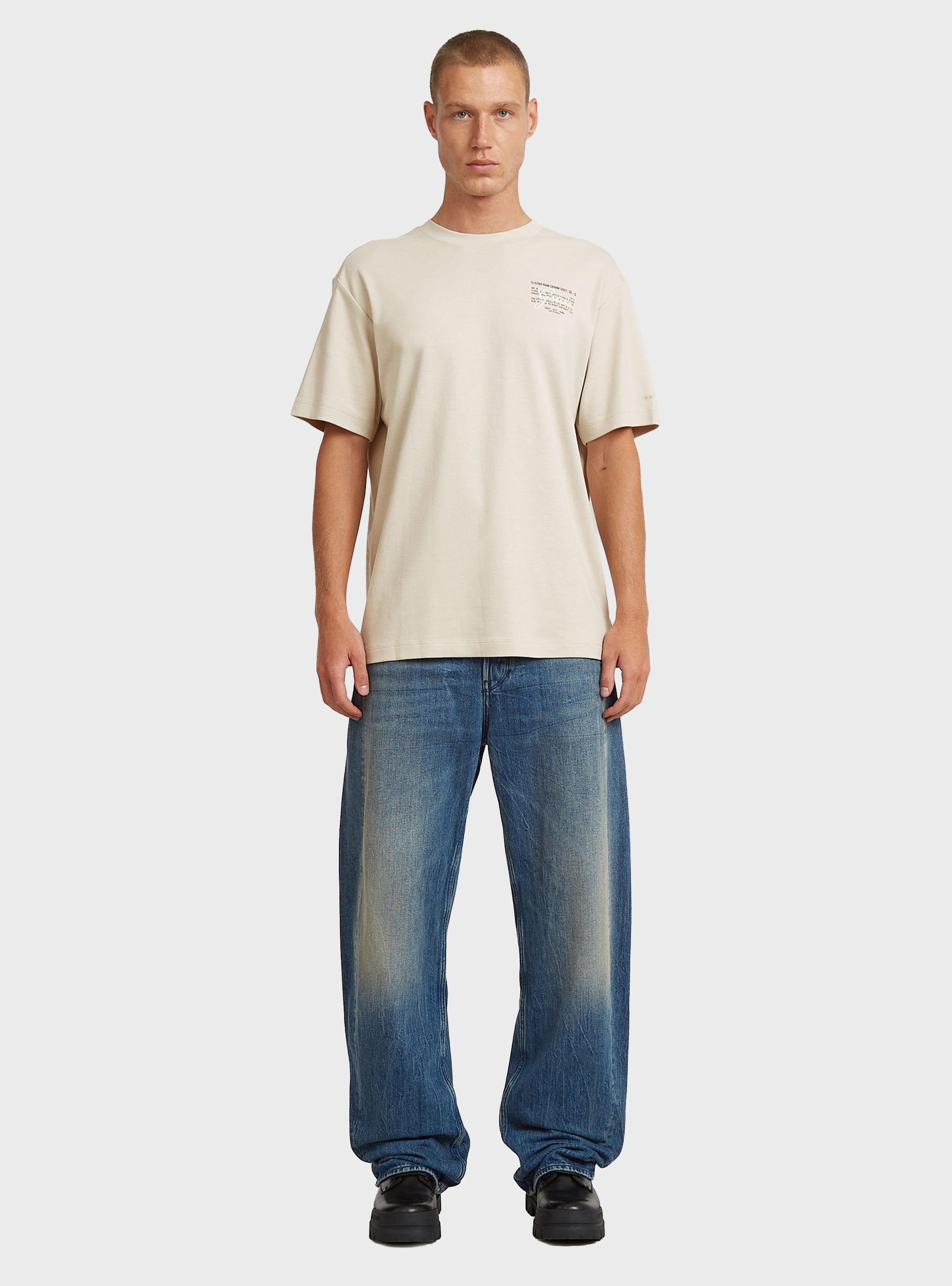 G-Star Bend 3D Loose Jeans - Dark Aged Denim
