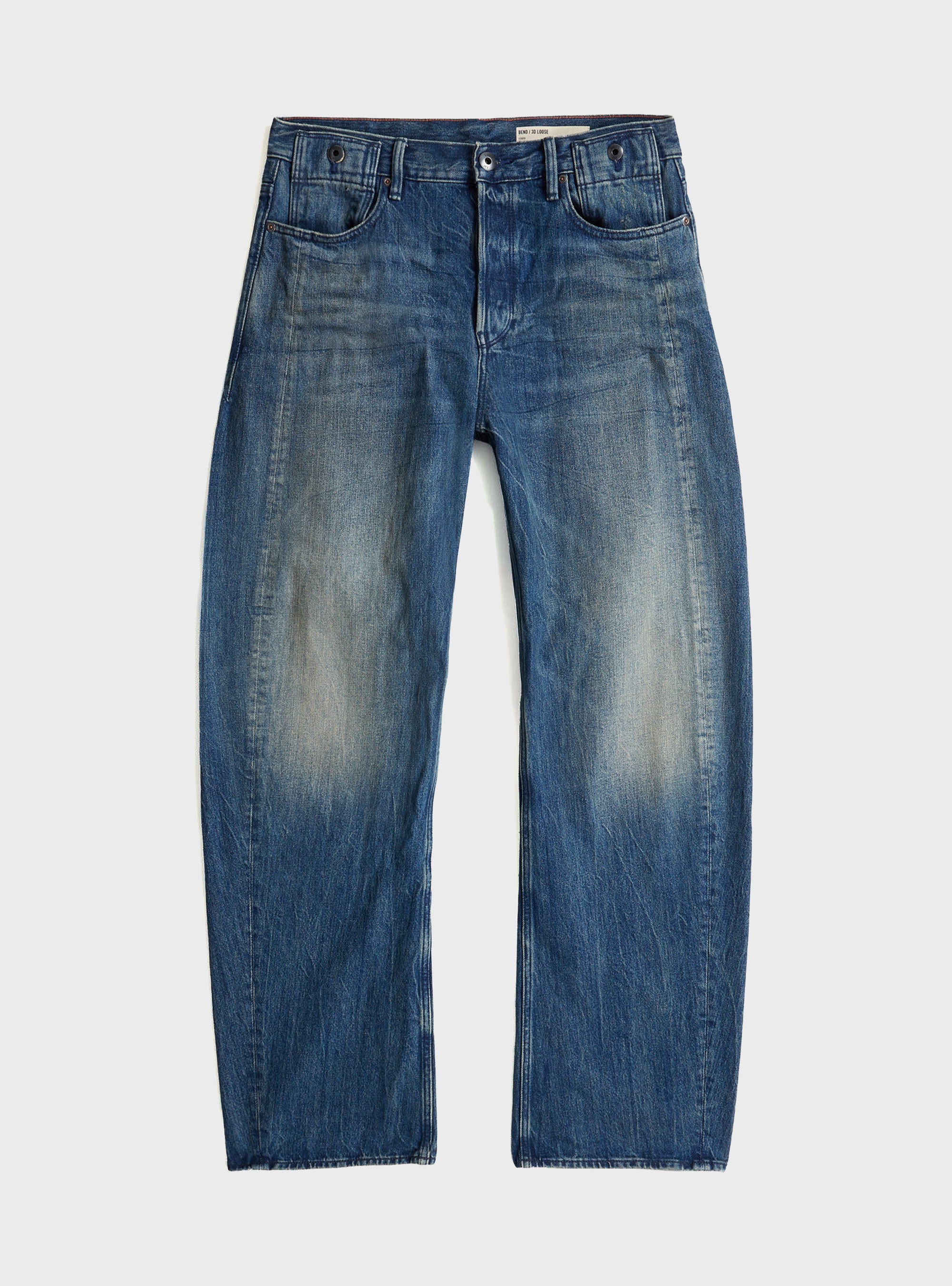 G-Star Bend 3D Loose Jeans - Dark Aged Denim
