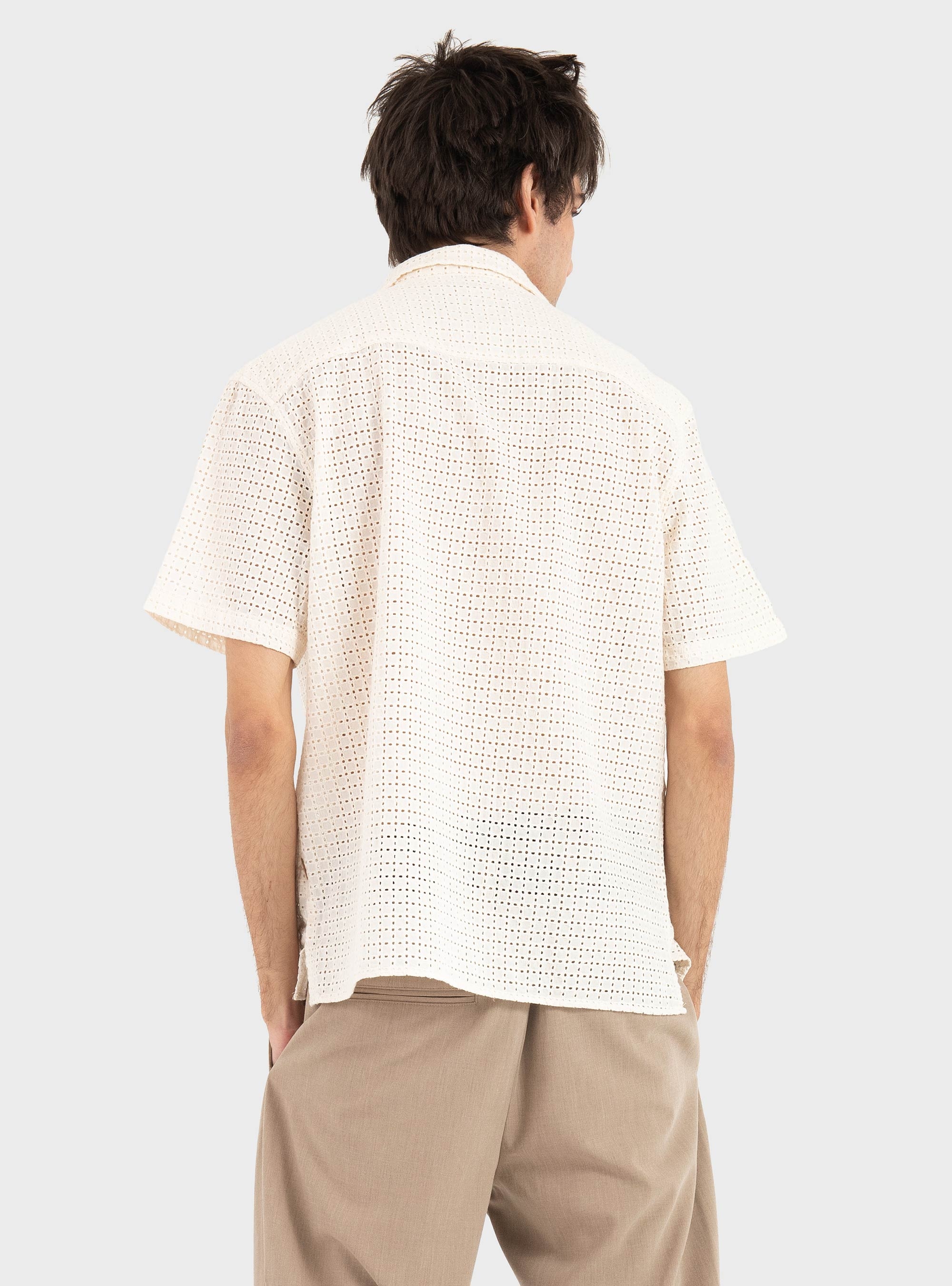 Gianni Lupo Short Sleeve Shirt - Ecru