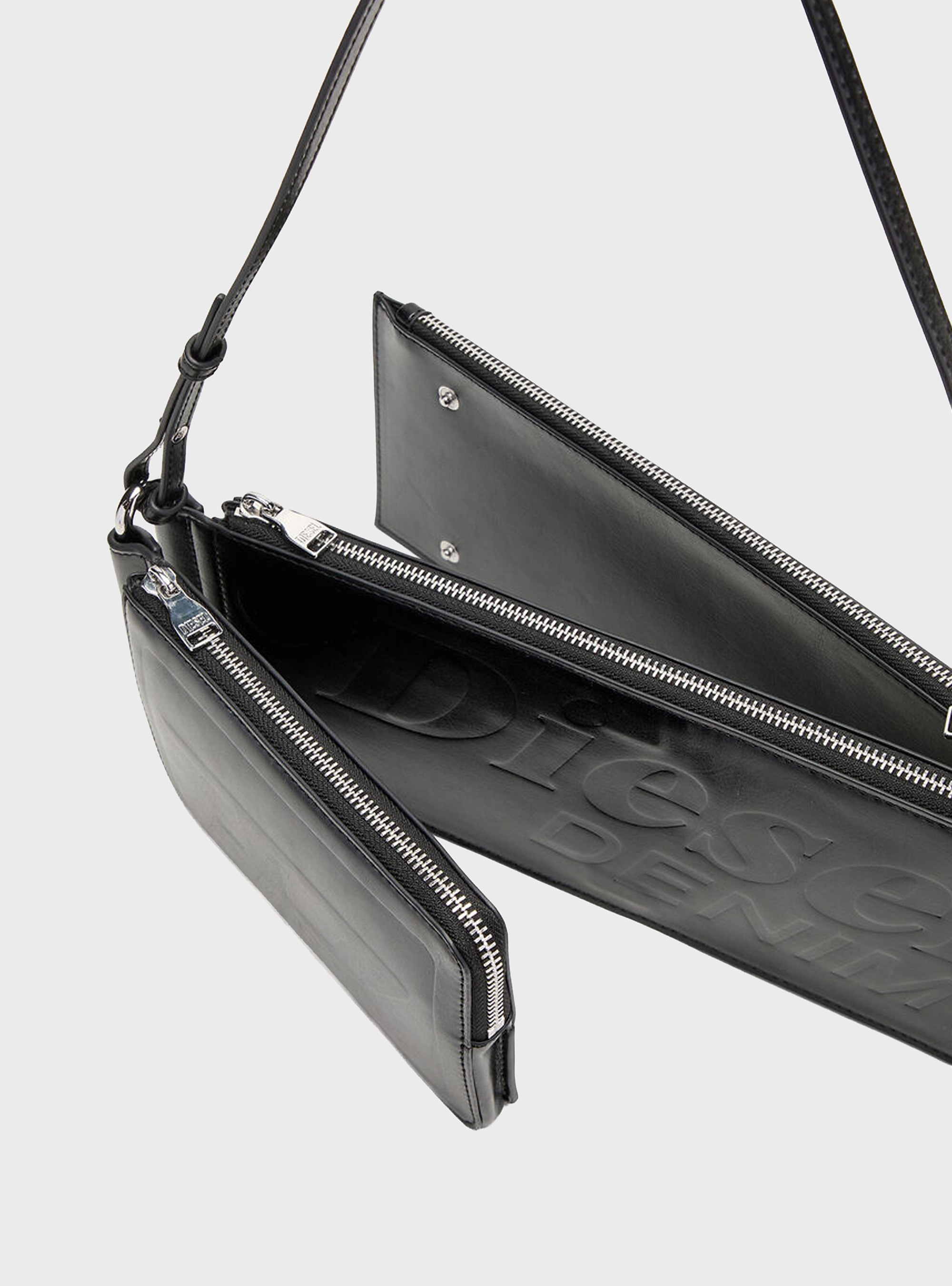 Diesel FLAG-D SHOULDER BAG X SHOULDER BAG - Black