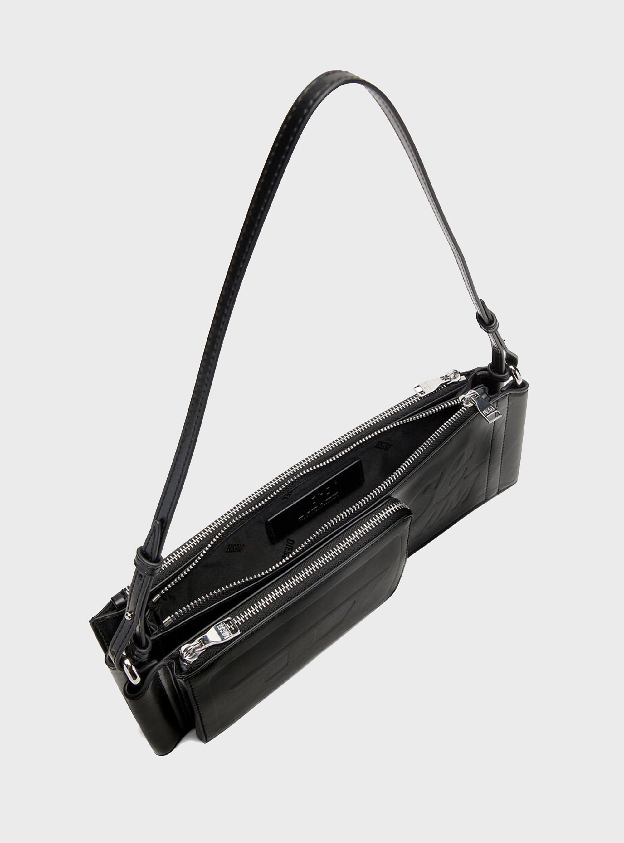 Diesel FLAG-D SHOULDER BAG X SHOULDER BAG - Black